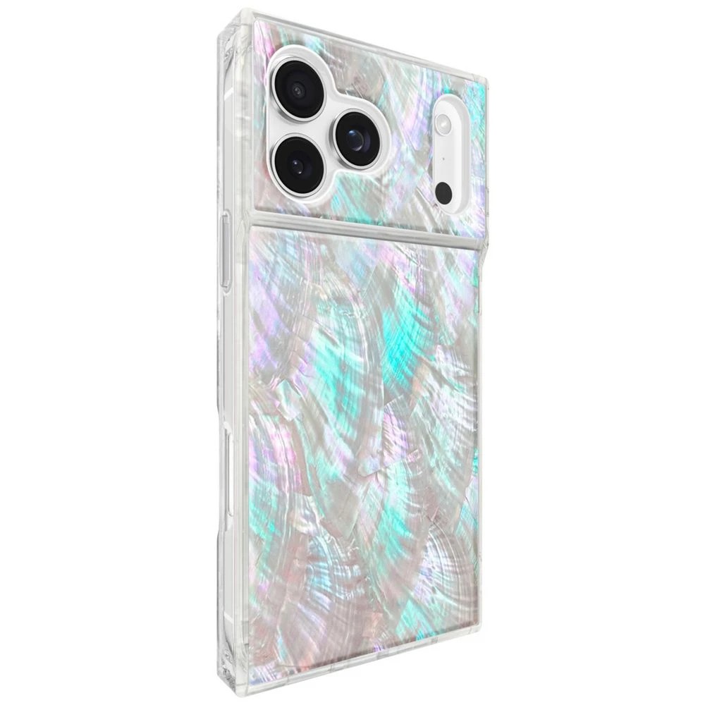 6 Flaunt Mother of Pearl Case iPhone 17 Pro Max Blue, 6 of 7