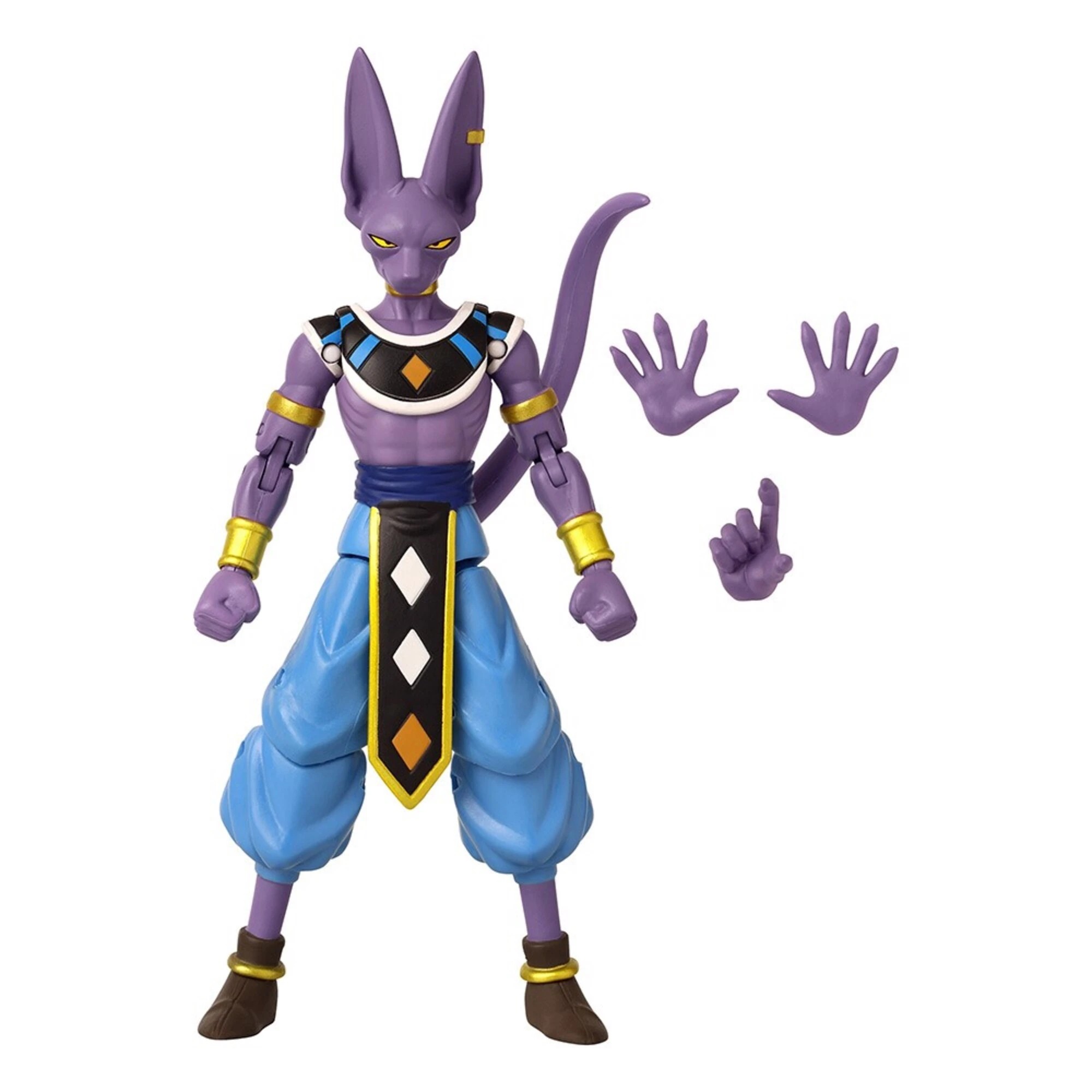 5 Dragon Ball Super Dragon Ball Evolve Beerus Figure, 5 of 5