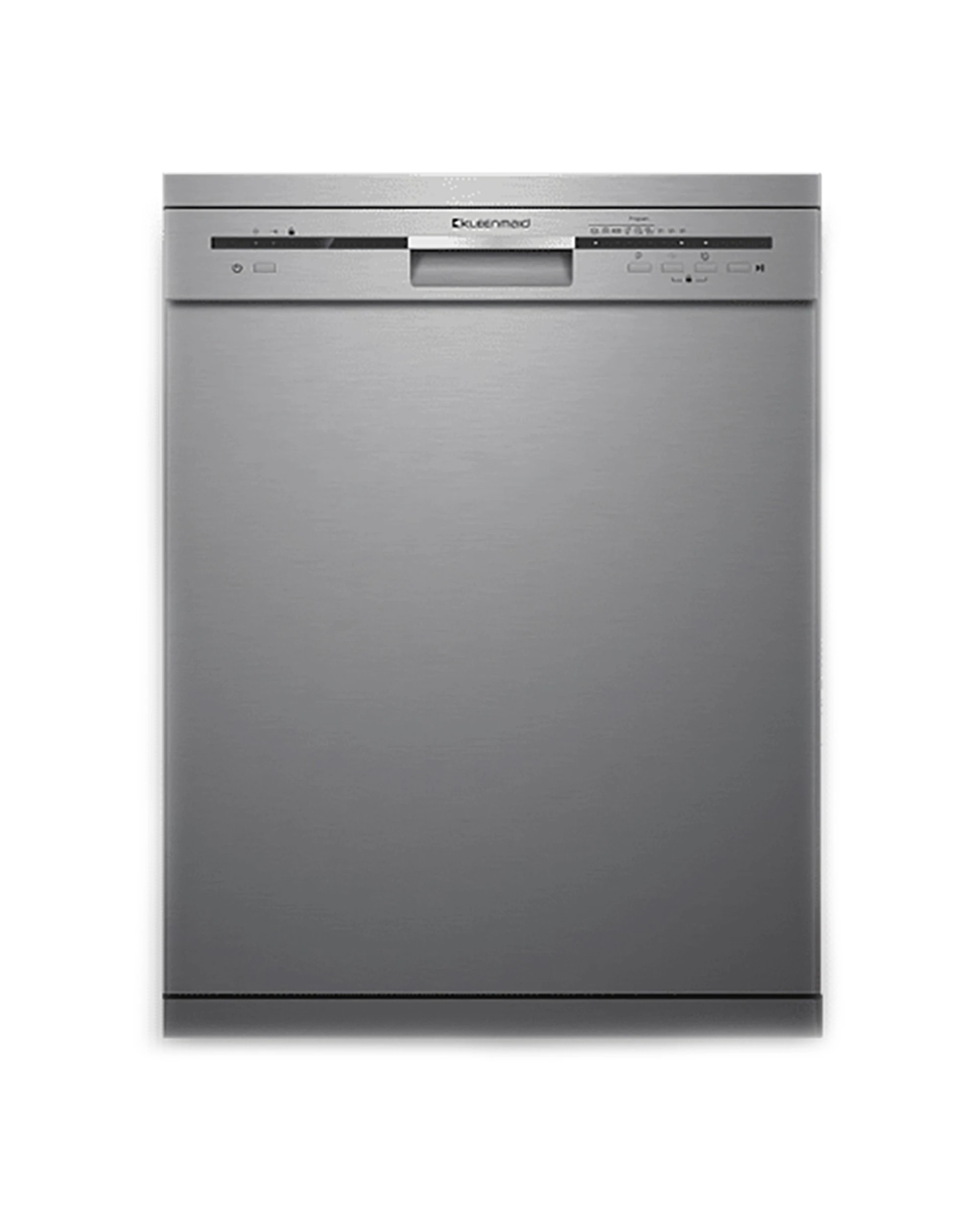 1 Kleenmaid Stainless Steel Built-Under Dishwasher 60cm 12-Place Setting Silver - Silver, 1 of 3