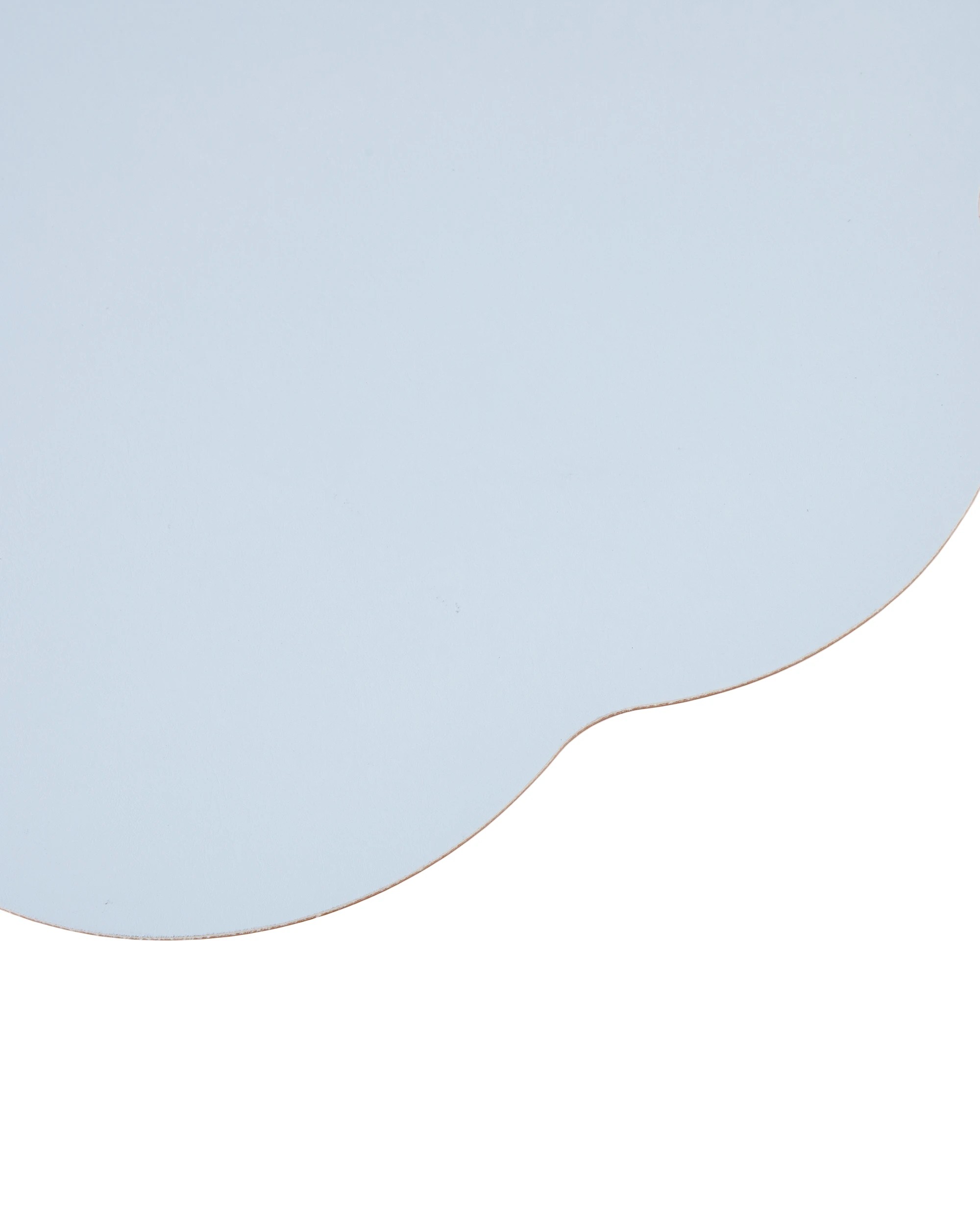 2 Leather Look Wave Reversible Placemat - Brown and Blue, 2 of 3