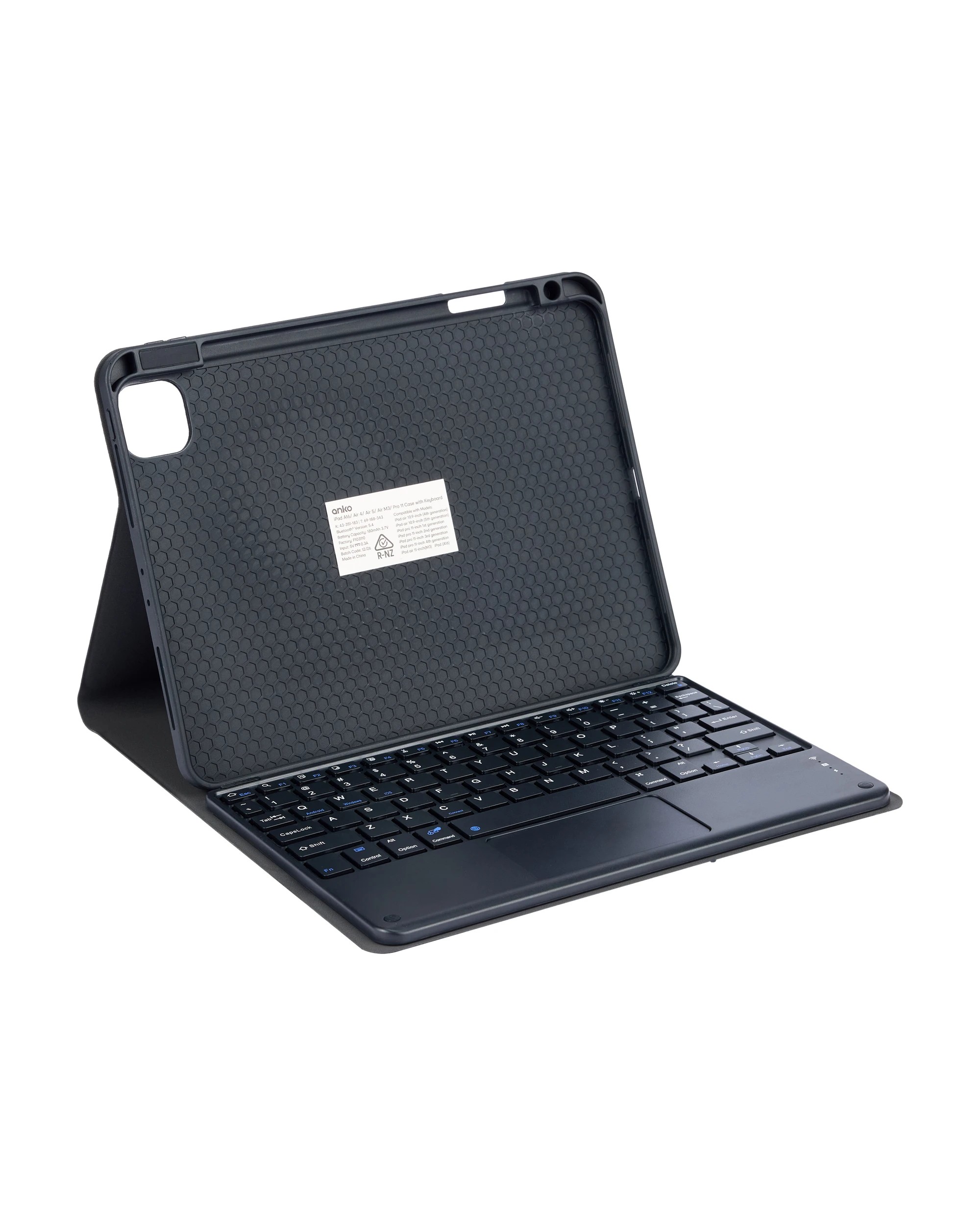 4 iPad 10.9in. Case with Keyboard - Black, 4 of 9