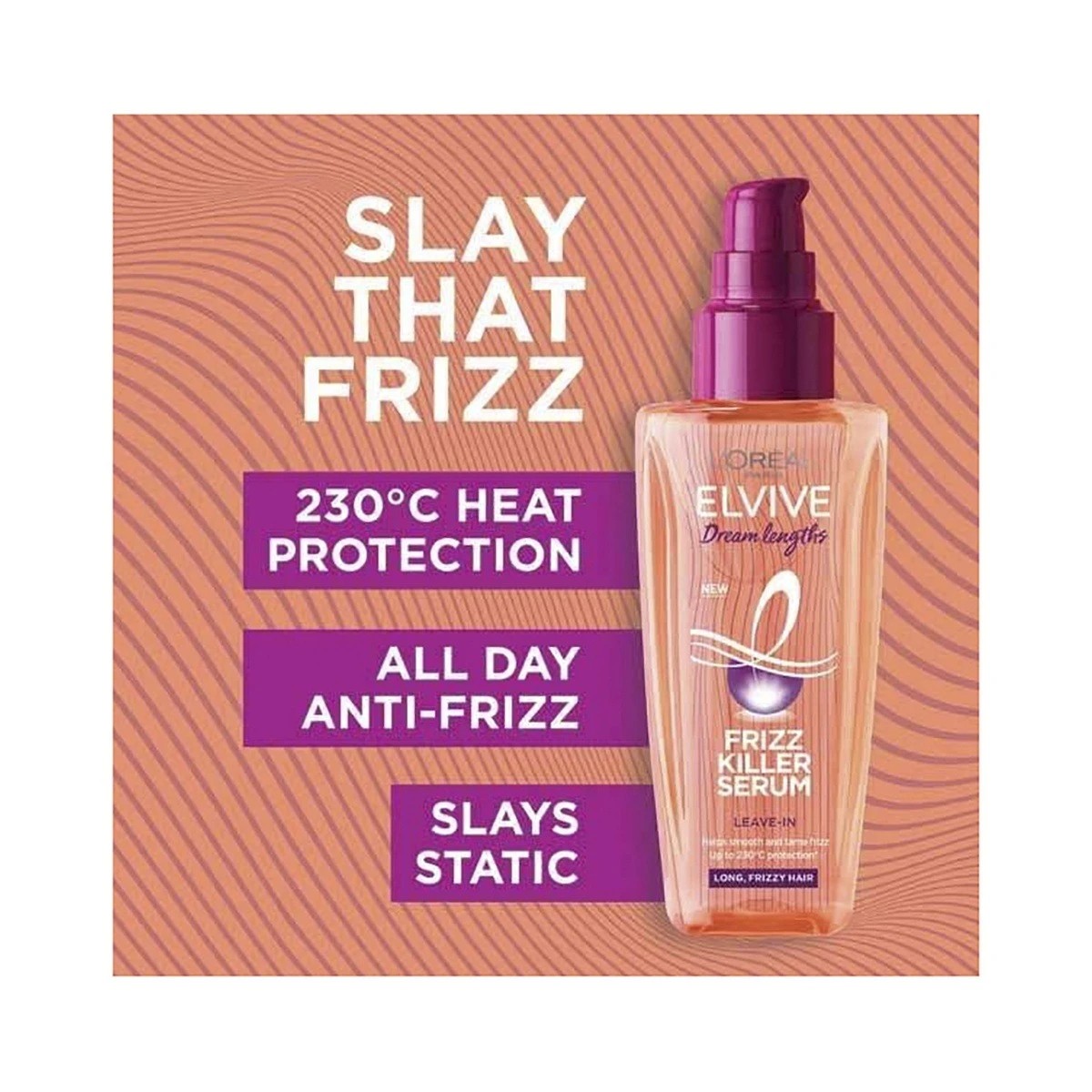 4 L'oreal Paris Elvive Dream Lengths Frizz Killer Serum 100ml - Vegetal Keratin and Cocoa Butter, 4 of 6