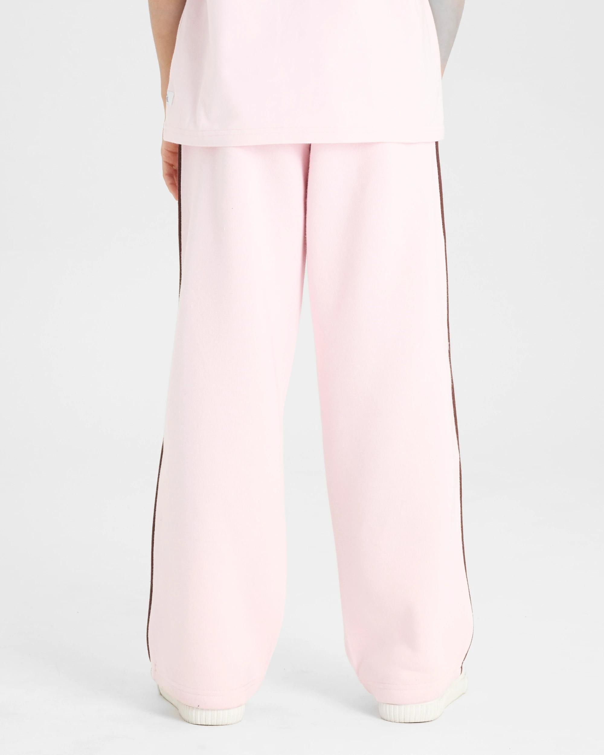 3 Lonsdale London Wide Leg Trackpants PINK, 3 of 5