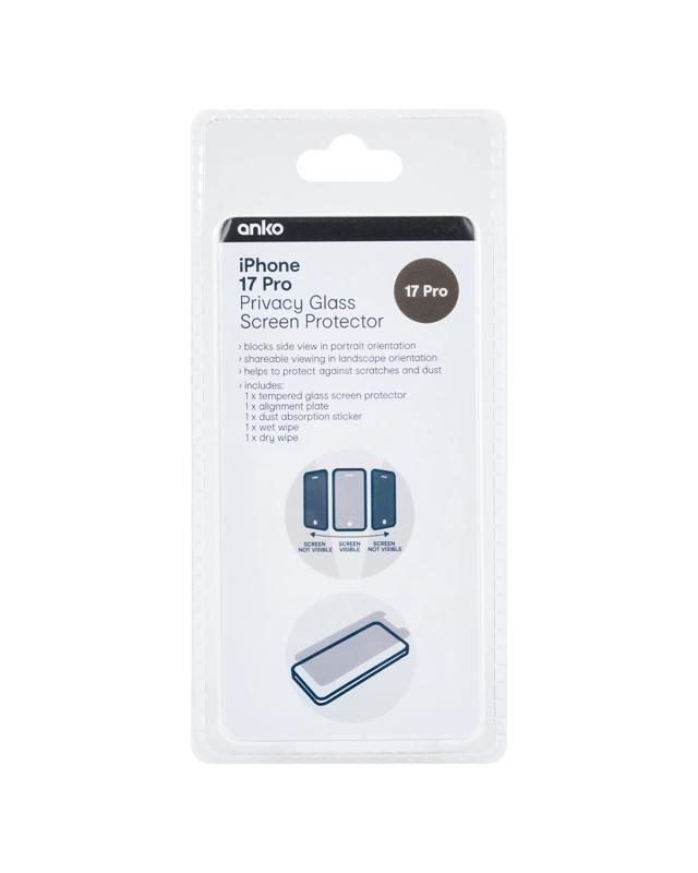 iPhone 17 Pro Privacy Screen Prote
