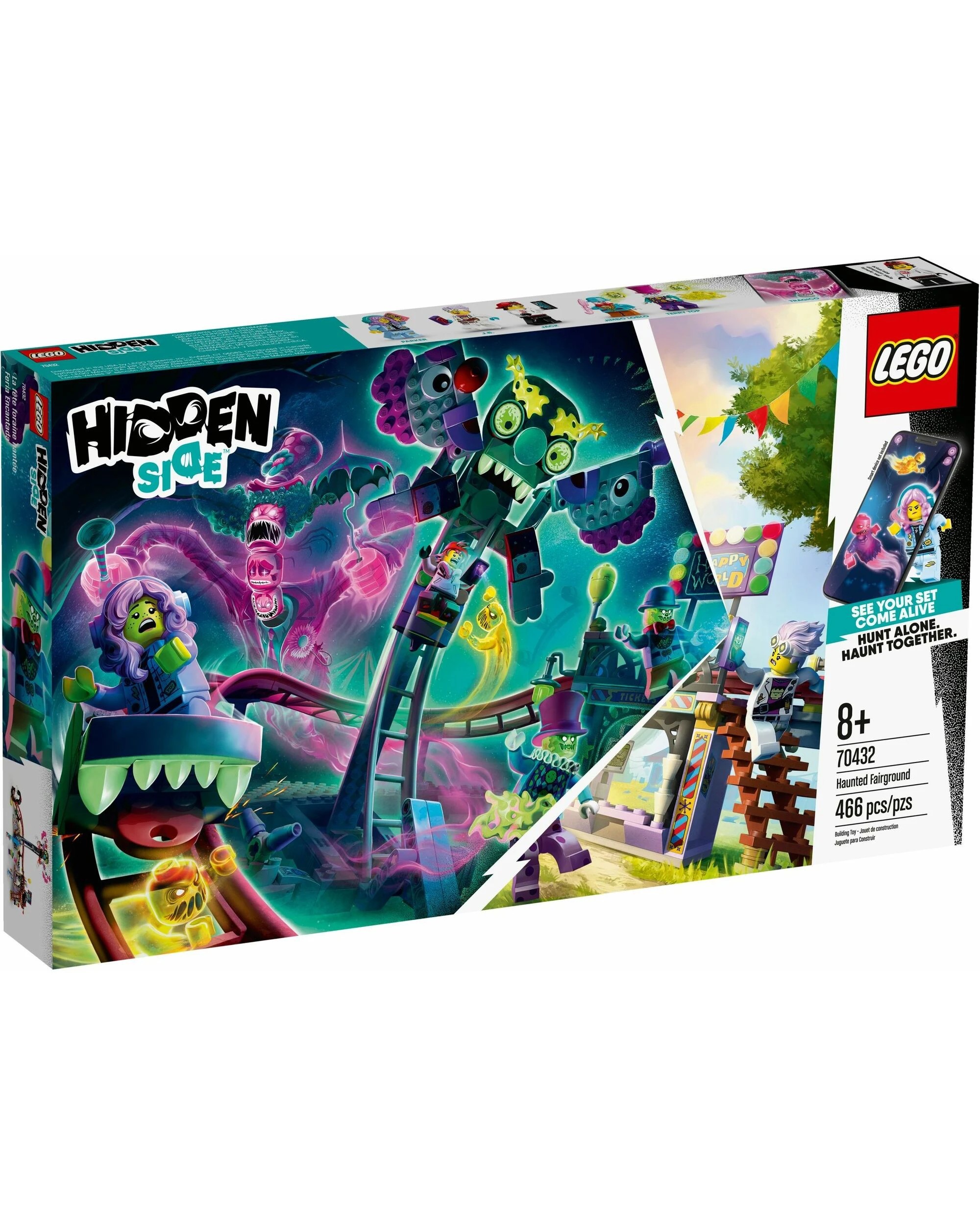 1 LEGO 70432 Hidden Side Haunted Fairground AR Playset, 1 of 5