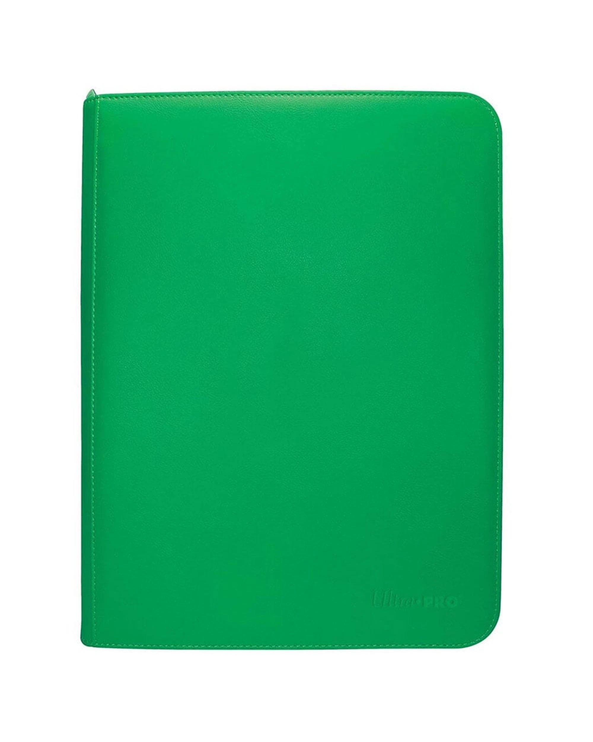 1 Ultra Pro Vivid 9 Pocket Zippered Pro Binder Green, 1 of 1