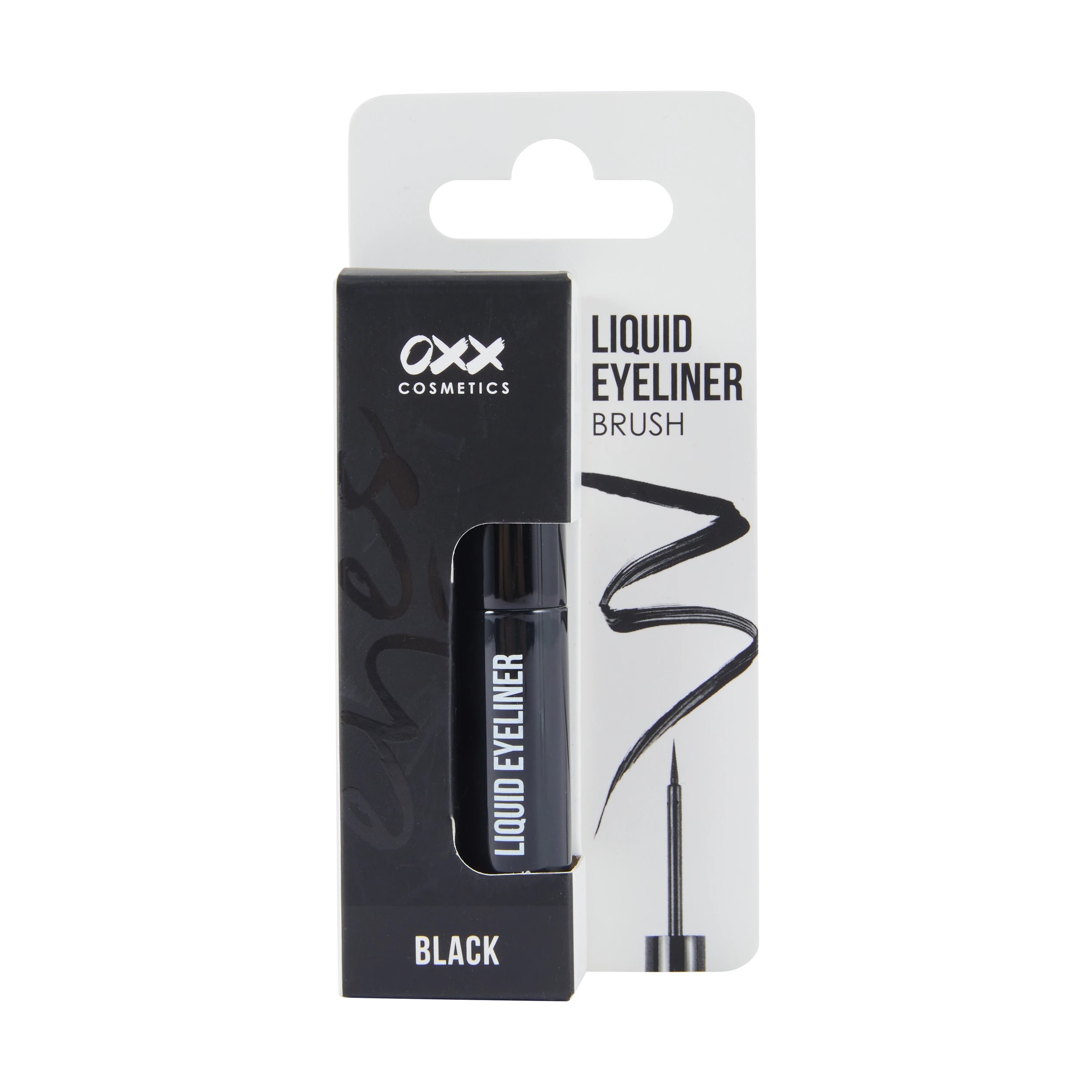 1 OXX Cosmetics Liquid Eyeliner Brush - Black, 1 of 5