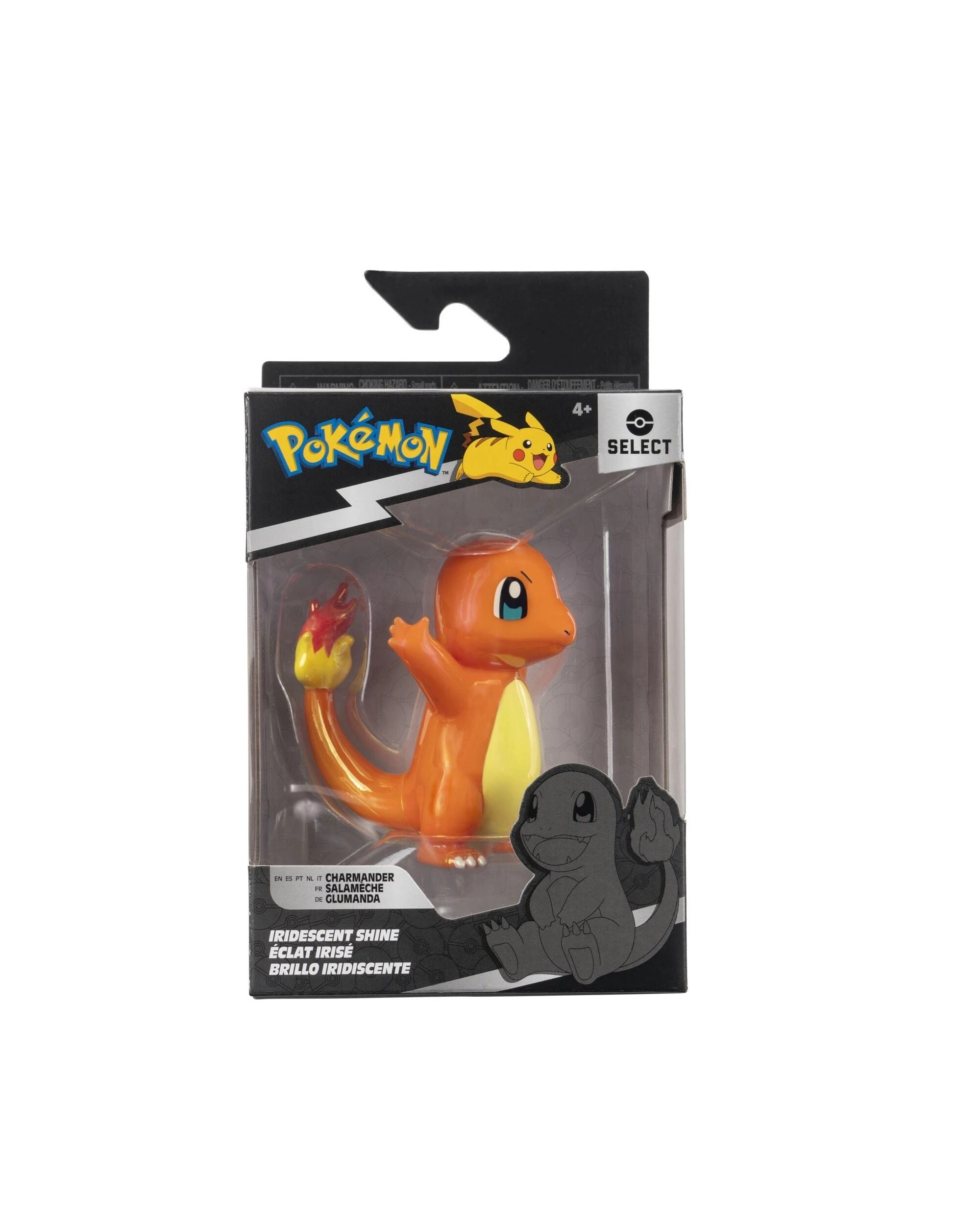 1 Pokemon Select Charmander Iridescent Shine 3 inch Vinyl Figure, 1 of 7