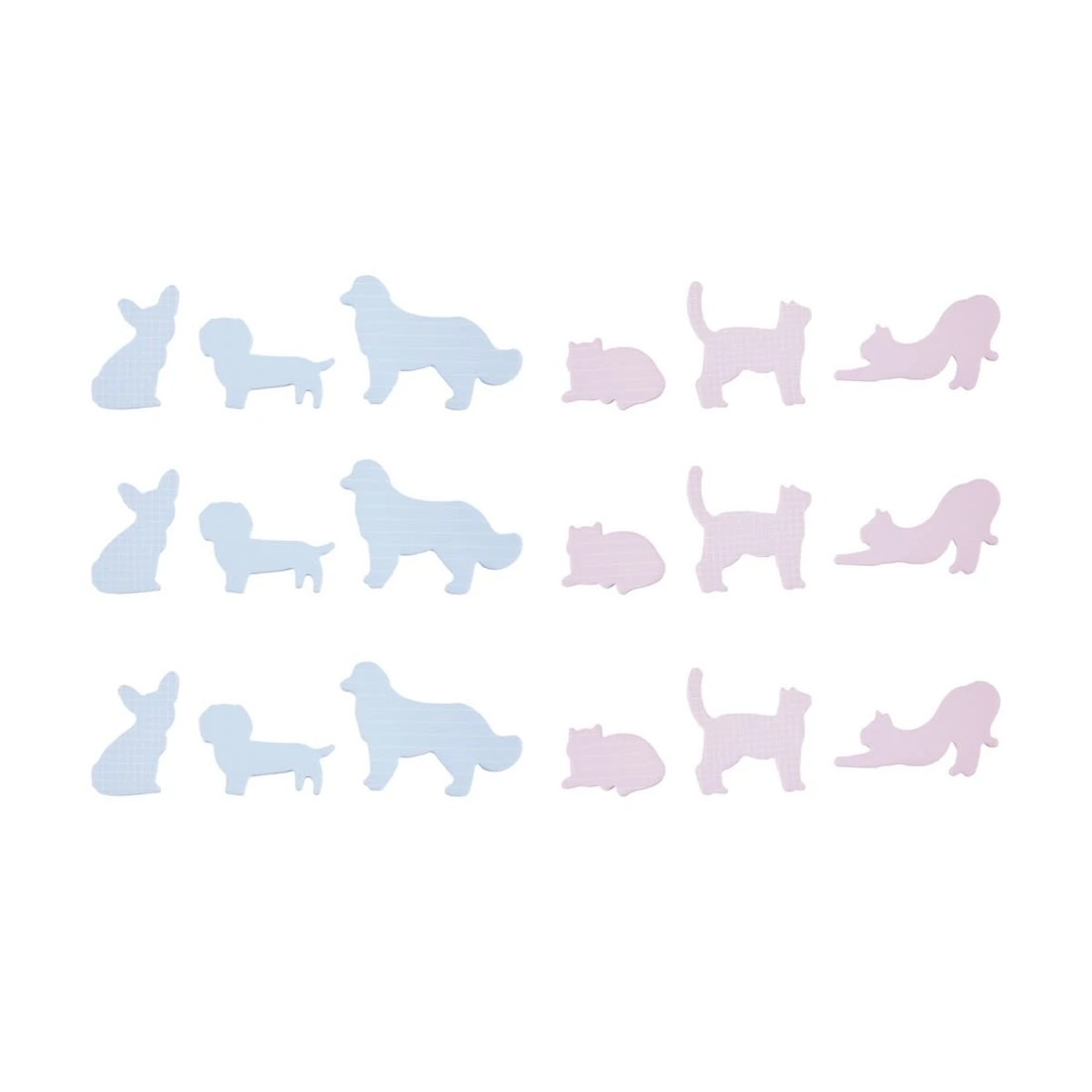 4 Cats/Dogs Sticky Notes - Assorted, 4 of 5
