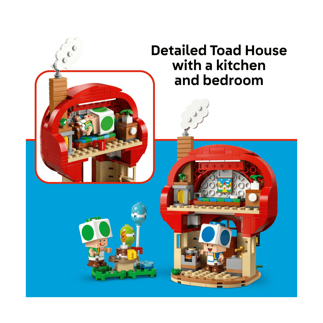 4 LEGO Super Mario Party at Toad's House 72041, 4 of 10