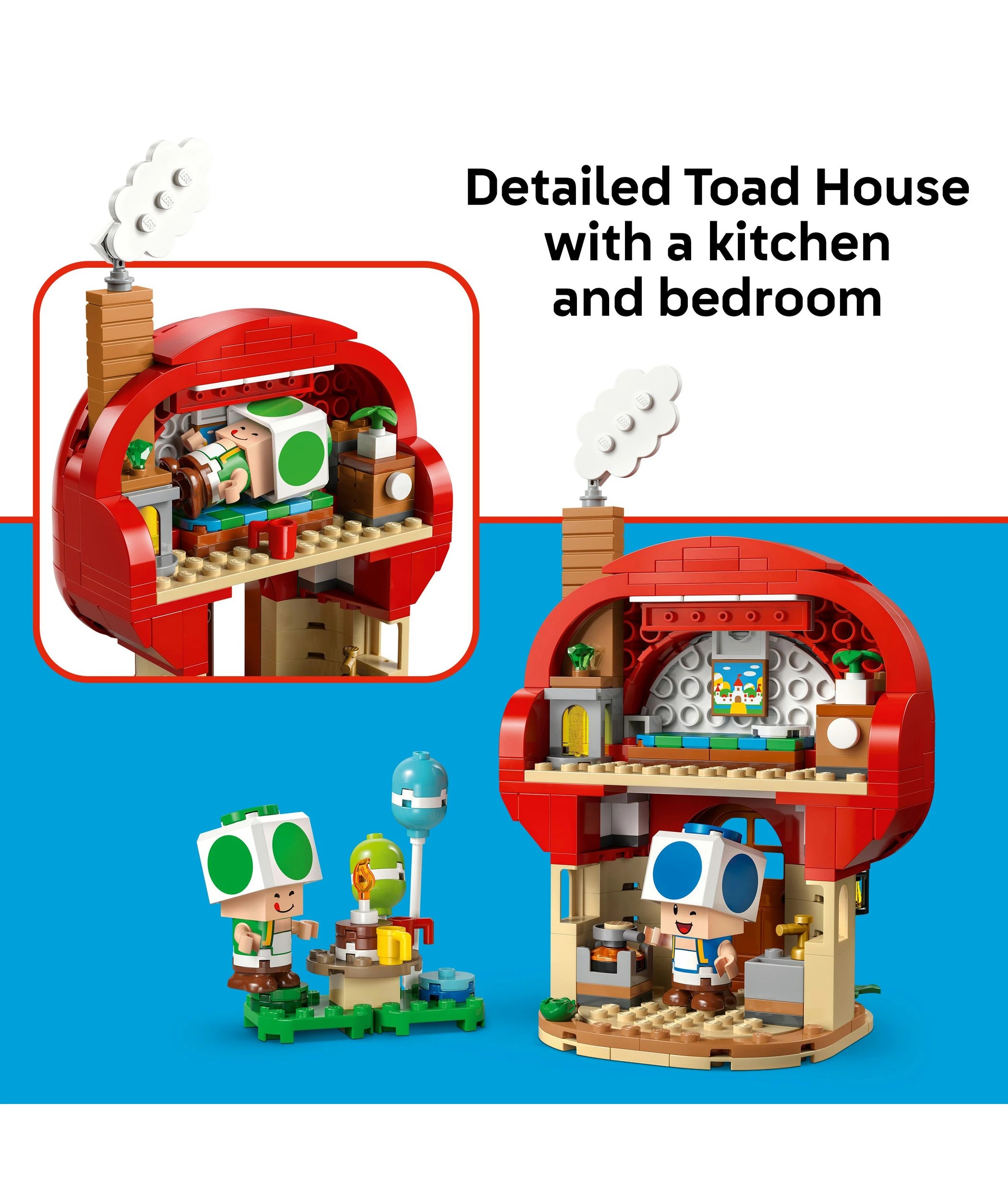 4 LEGO Super Mario Party at Toad's House 72041, 4 of 10