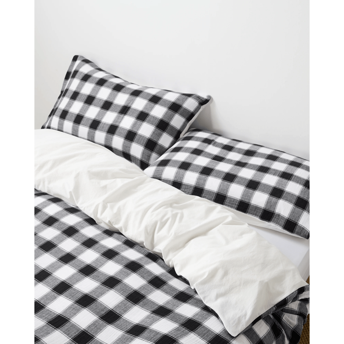 2 Target Cameron Muslin Quilt Cover Set
 - Double Bed
 - Black, 2 of 3