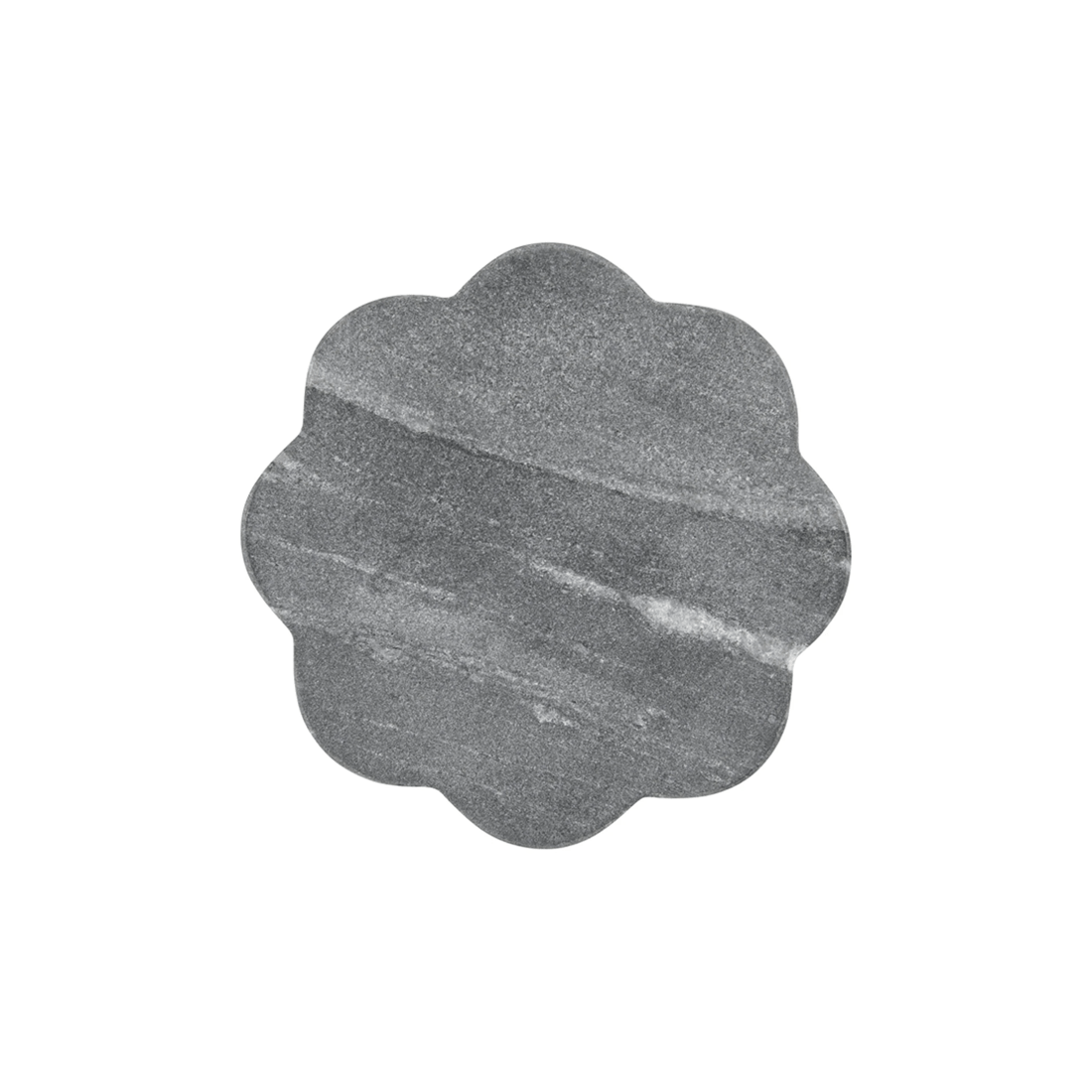 1 Maxwell & Williams Coaster Collective Scallop Marble Coaster 10cm For Home Bar
 - Charcoal, 1 of 3