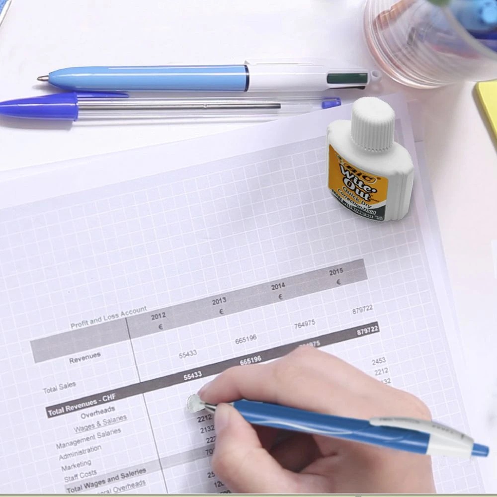 5 BIC Wite-Out Plus Quick Dry Correction Fluid 20mL, 5 of 5