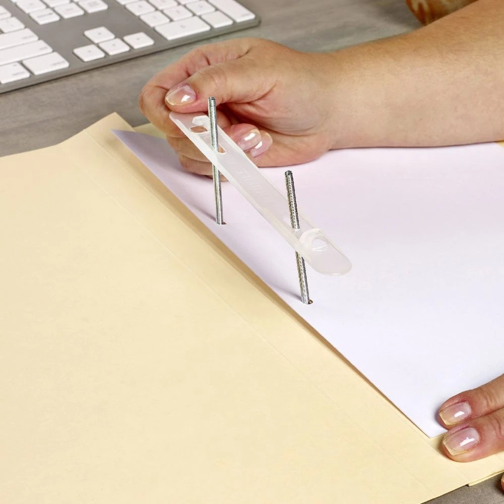 6 Avery Foolscap Spiral Spring File Buff with Red Print, 6 of 6