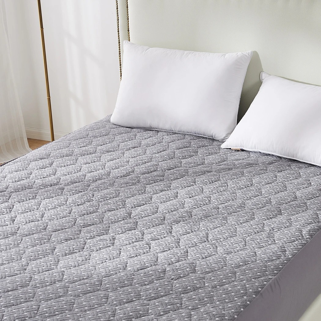 7 Dreamz Mattress Protector Topper Bamboo Pillowtop Waterproof Queen, 7 of 9