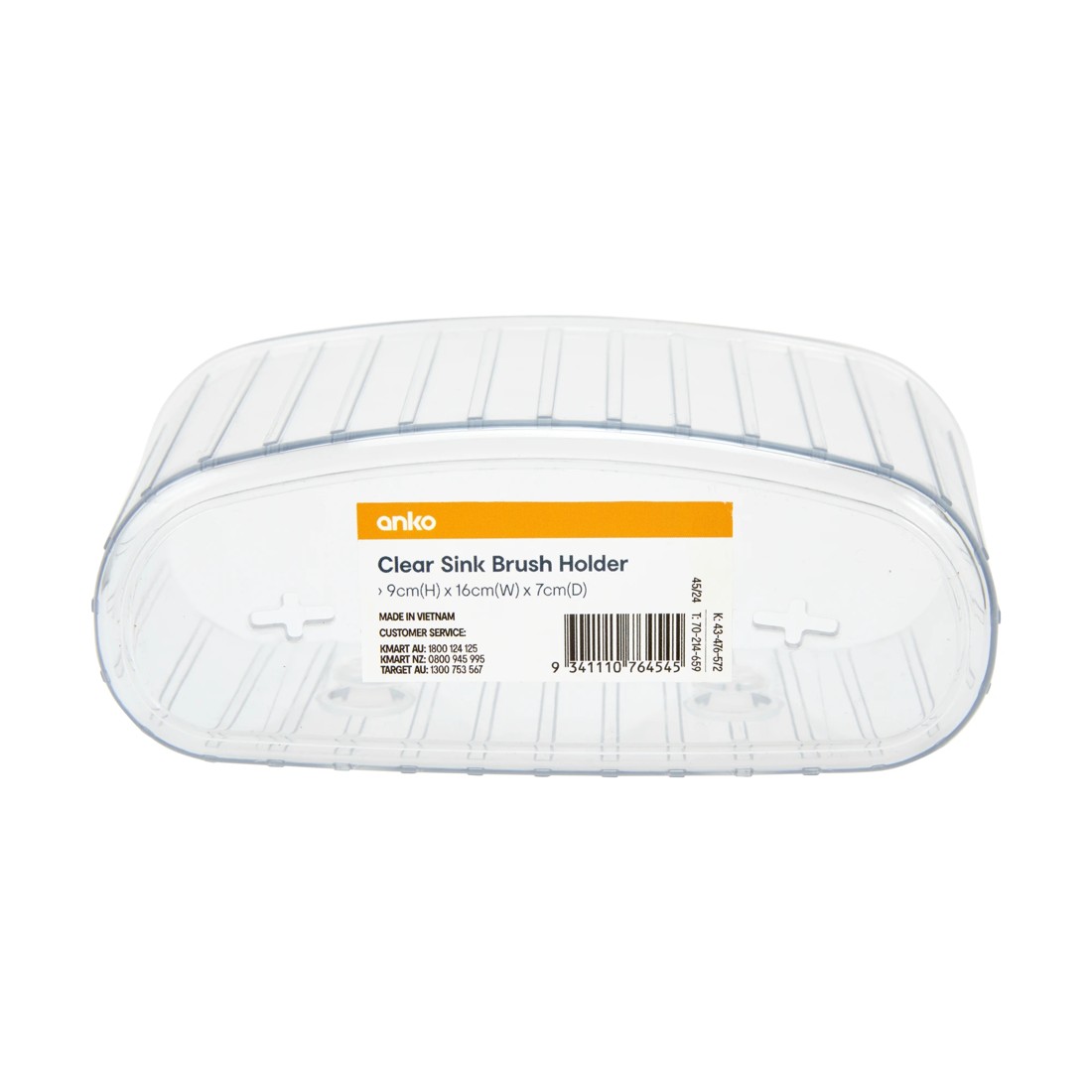 6 Clear Sink Brush Holder, 6 of 6