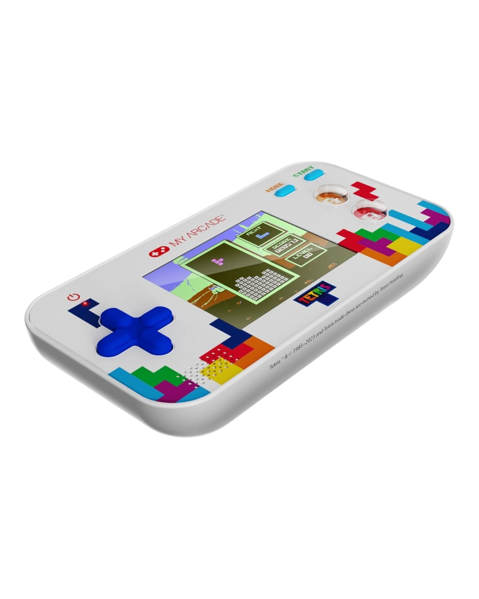 6 My Arcade Tetris Gamer V Portable Gaming System with 201 Games, 6 of 8