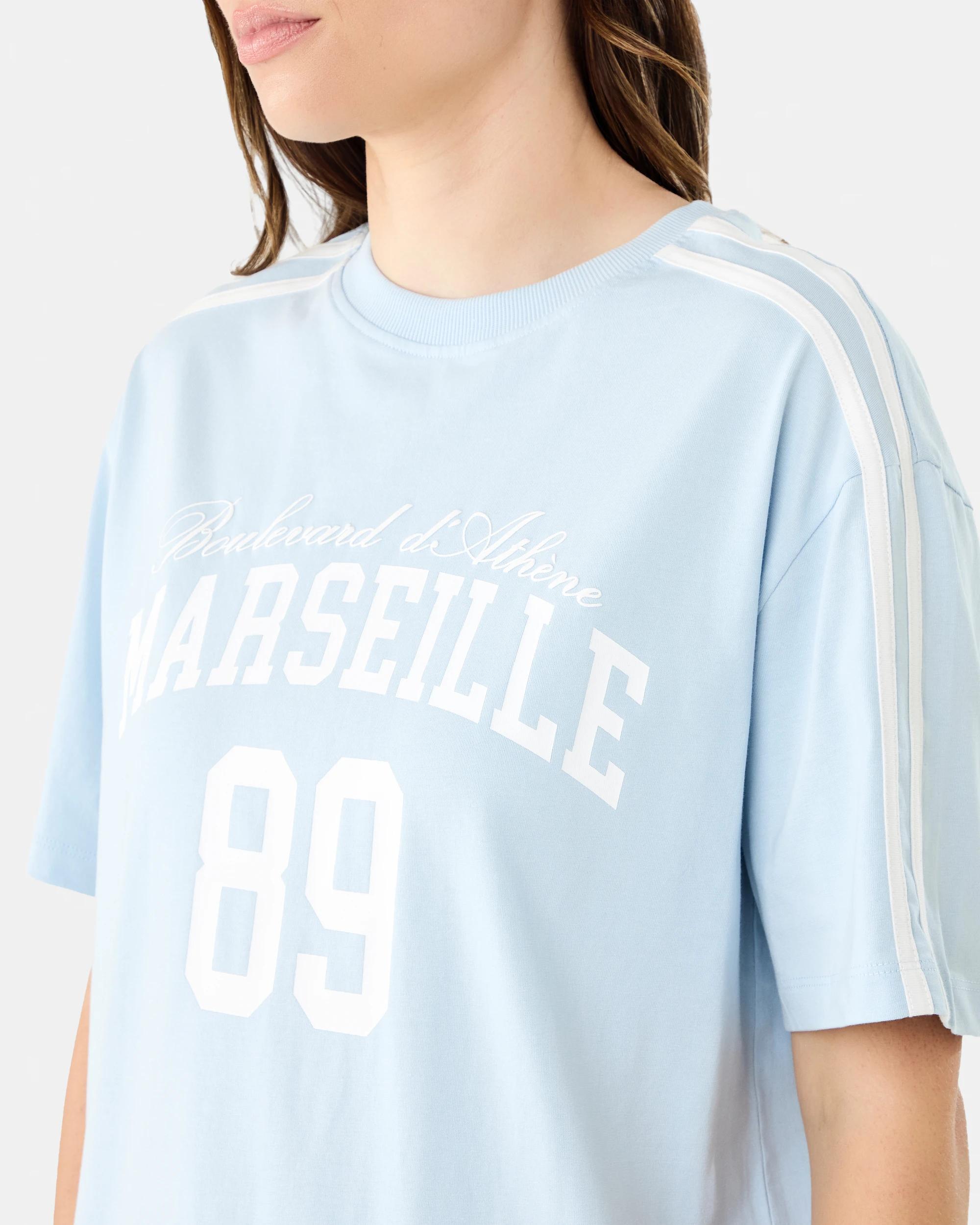 6 Short Sleeve Oversized Boyfriend T-shirt Marseille, 6 of 6