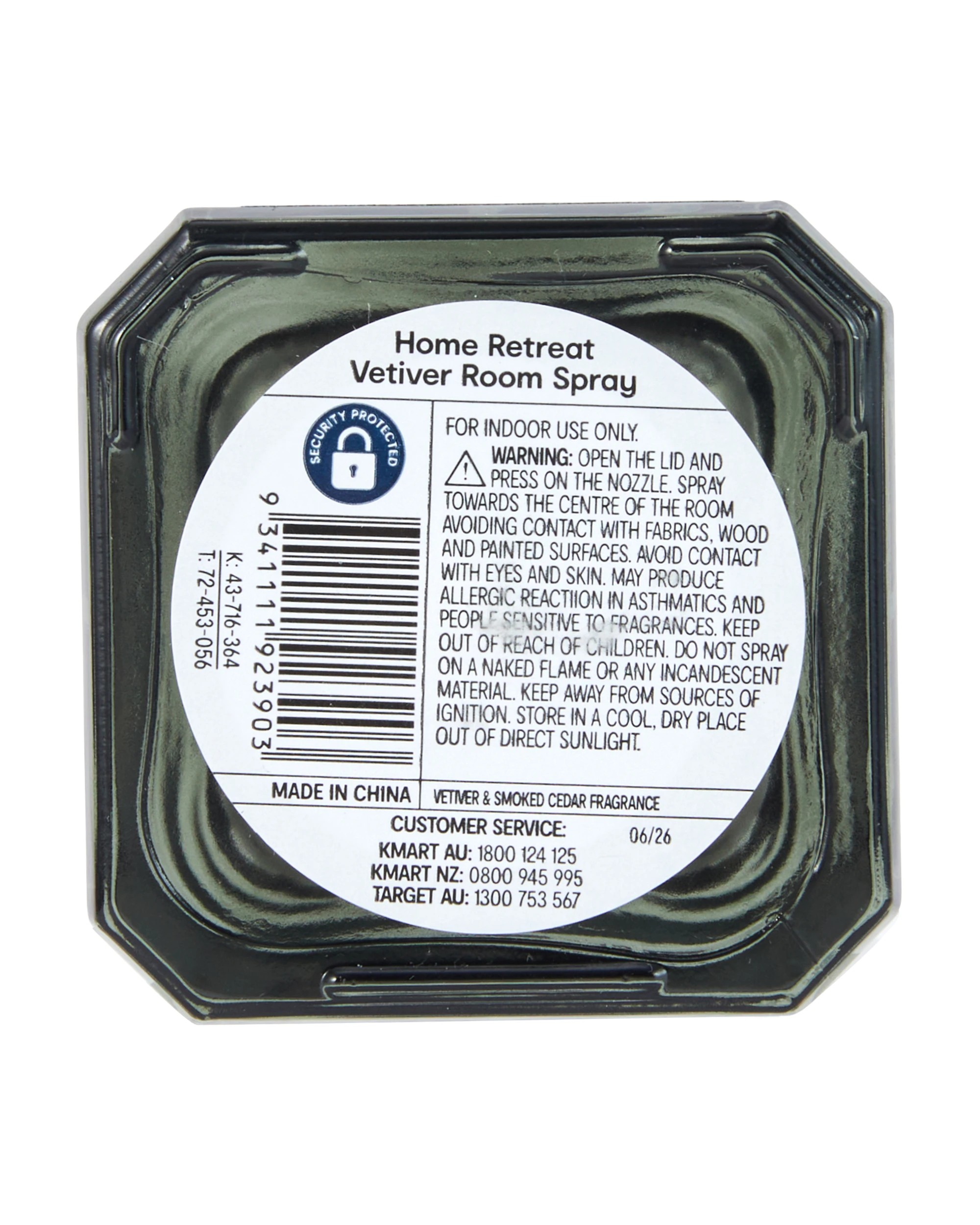 5 Home Retreat Vetiver and Smoked Cedar Room Spray, 5 of 5