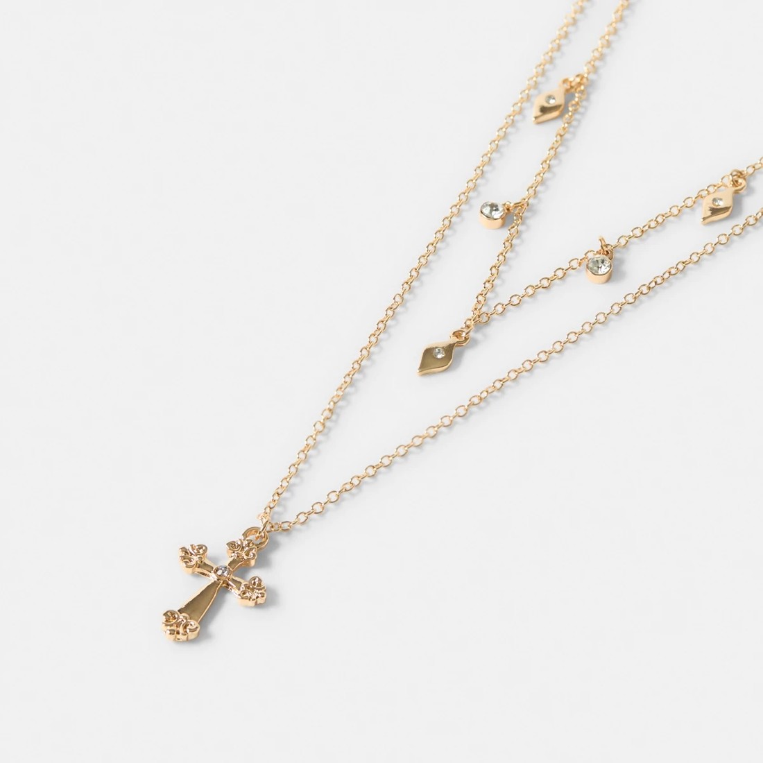 1 Cross Necklace - Gold Tone, 1 of 4