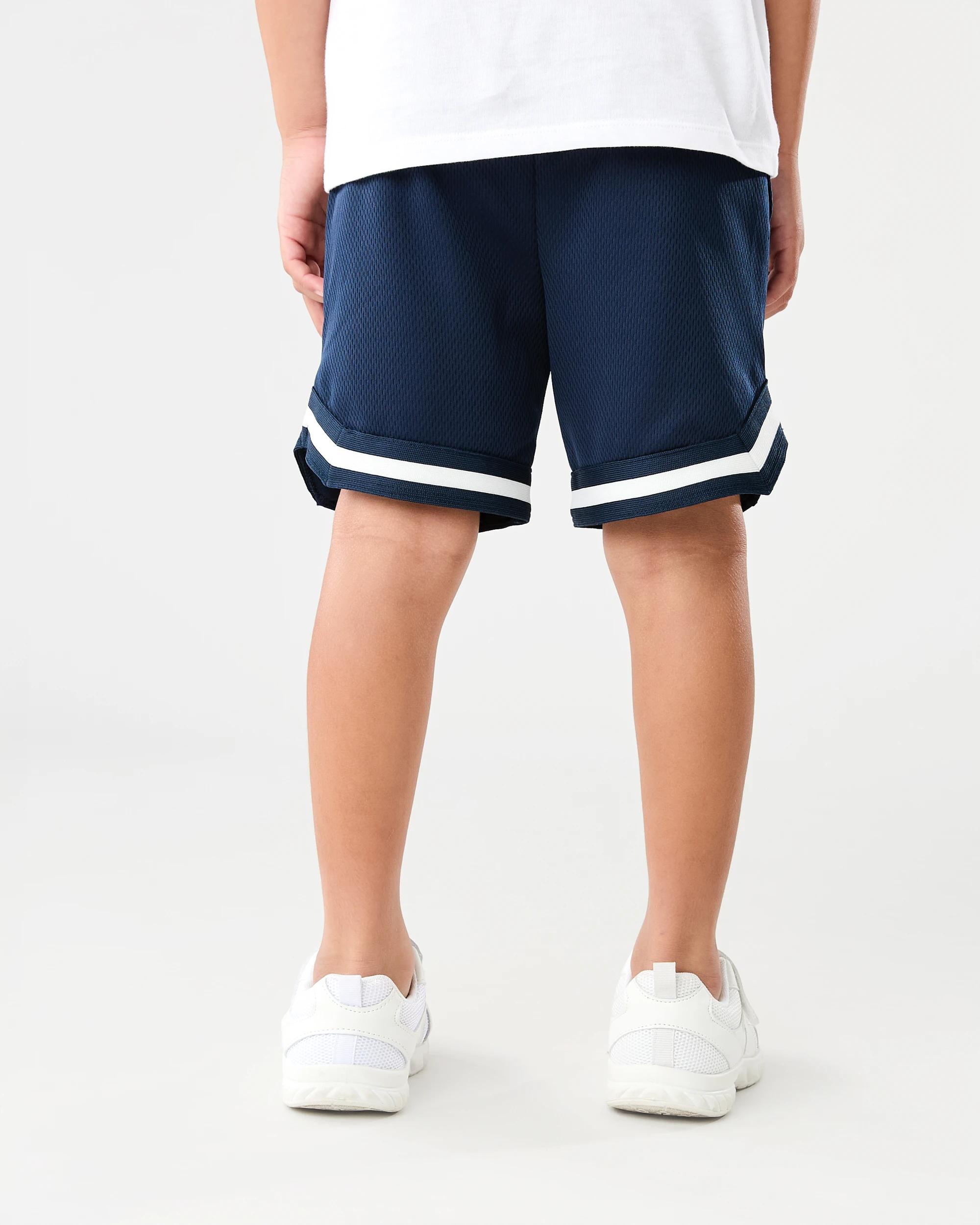 2 Mesh Basketball Shorts DRESS BLUE, 2 of 7