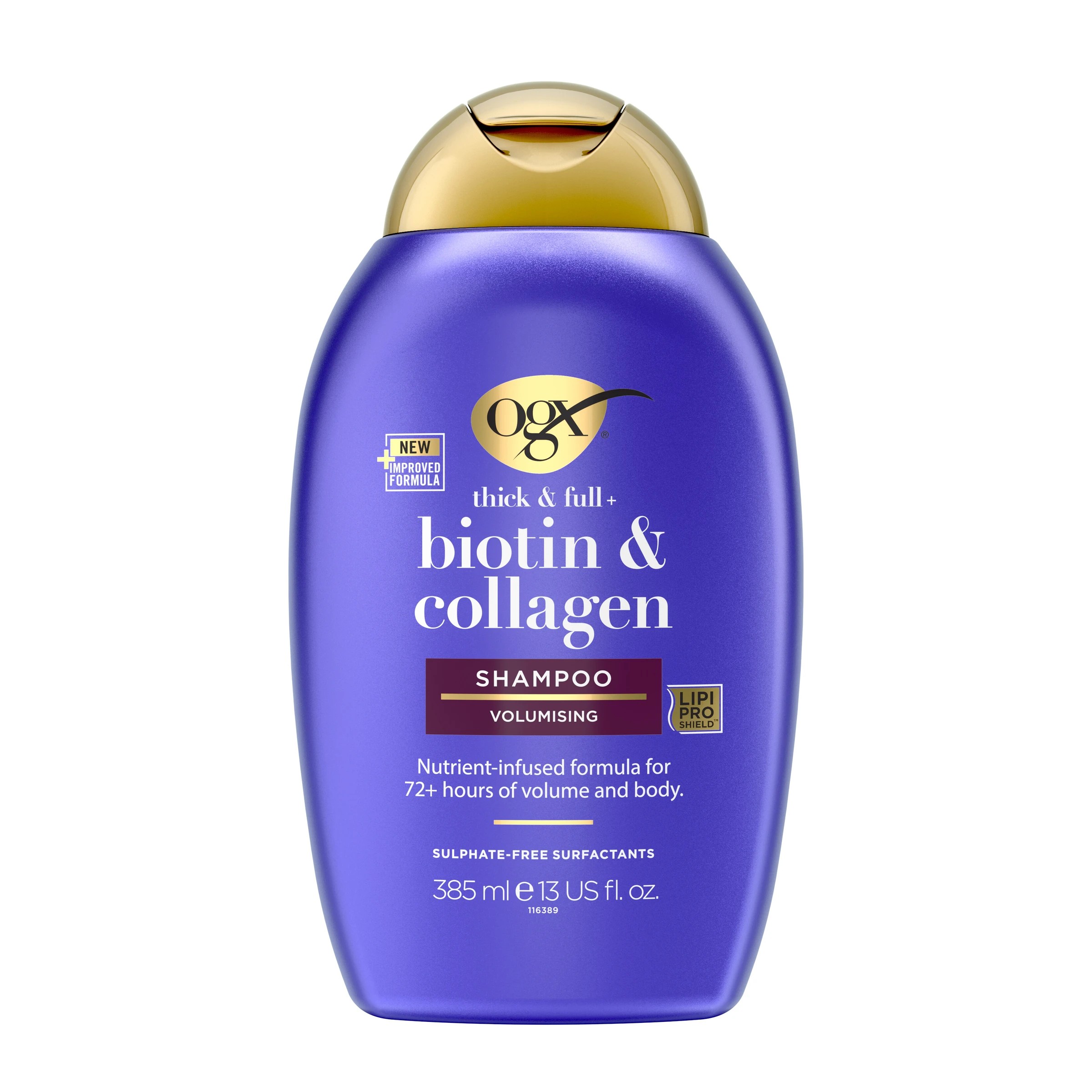 1 OGX Thick & Full+ Biotin & Collagen Shampoo 385ml, 1 of 9