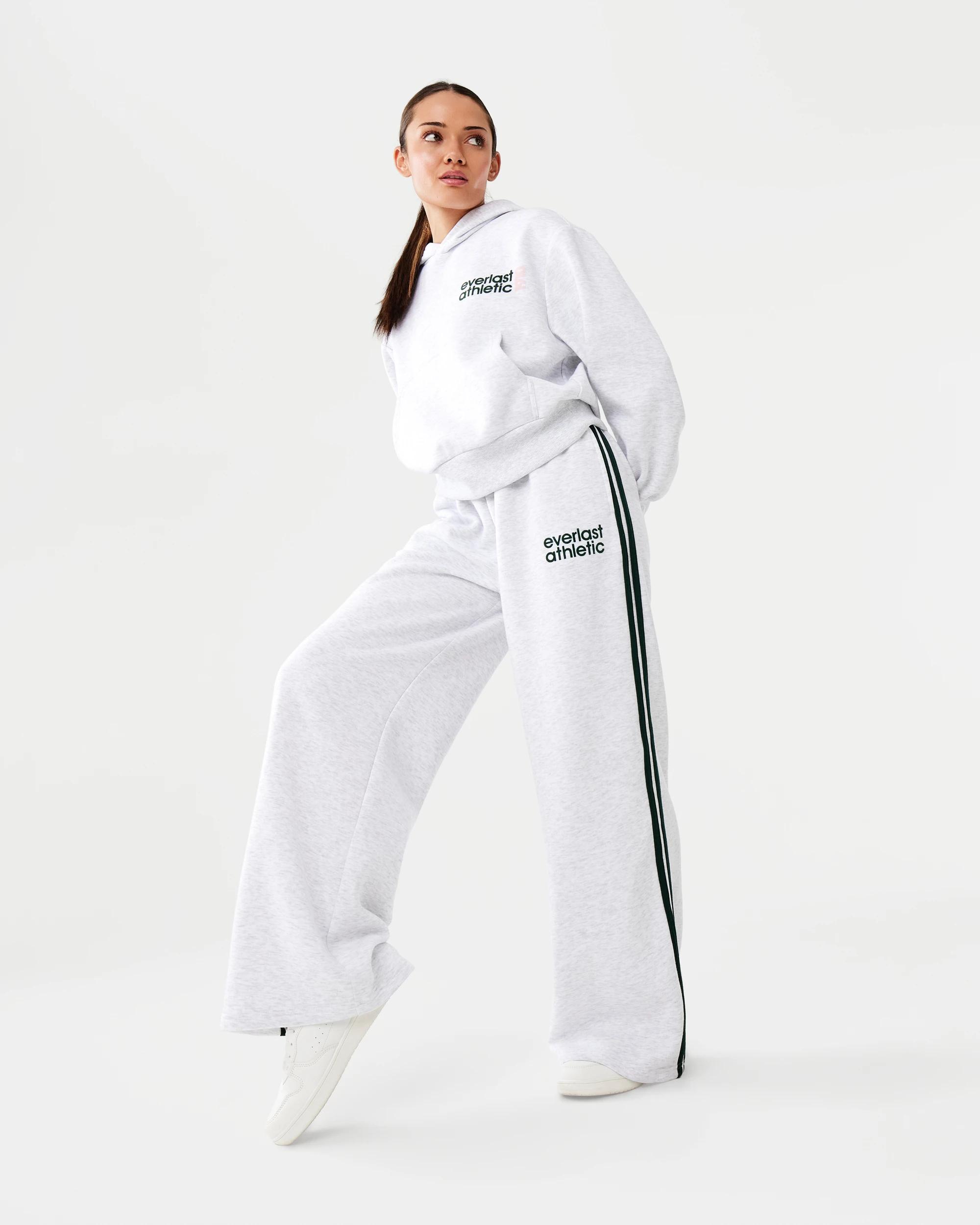 10 Everlast Womens Sports Stripe Trackpants White Marl, 10 of 10