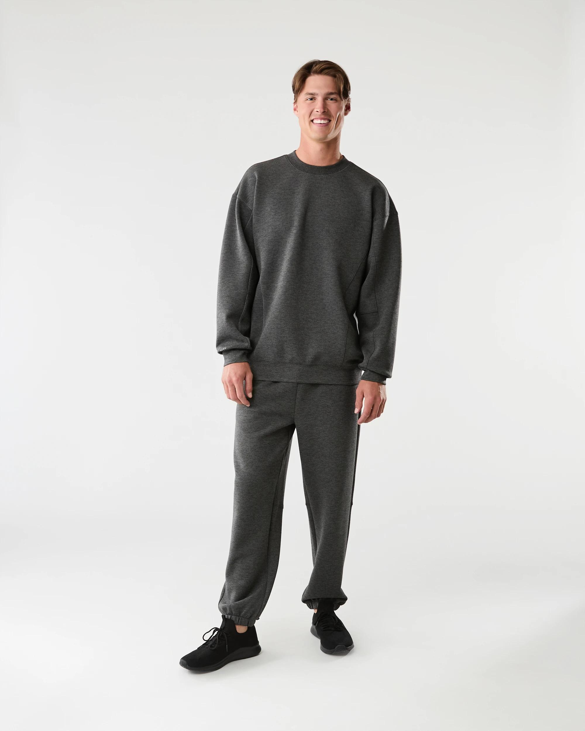 7 Active Mens Scuba Trackpants Char Marle, 7 of 7