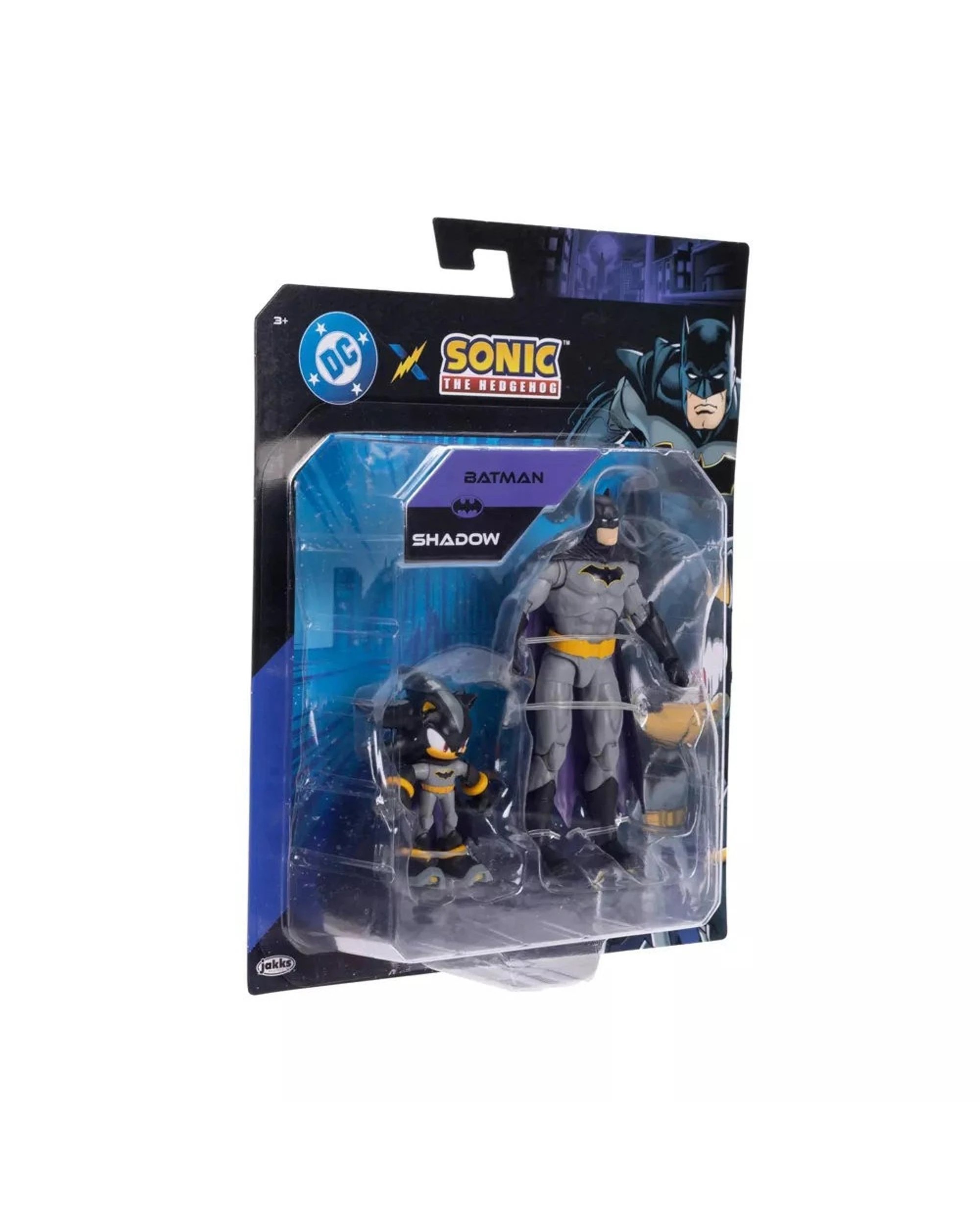 3 Sonic the Hedgehog X DC Batman and Shadow as Batman 5 inch Action Figure 2 Pack, 3 of 9