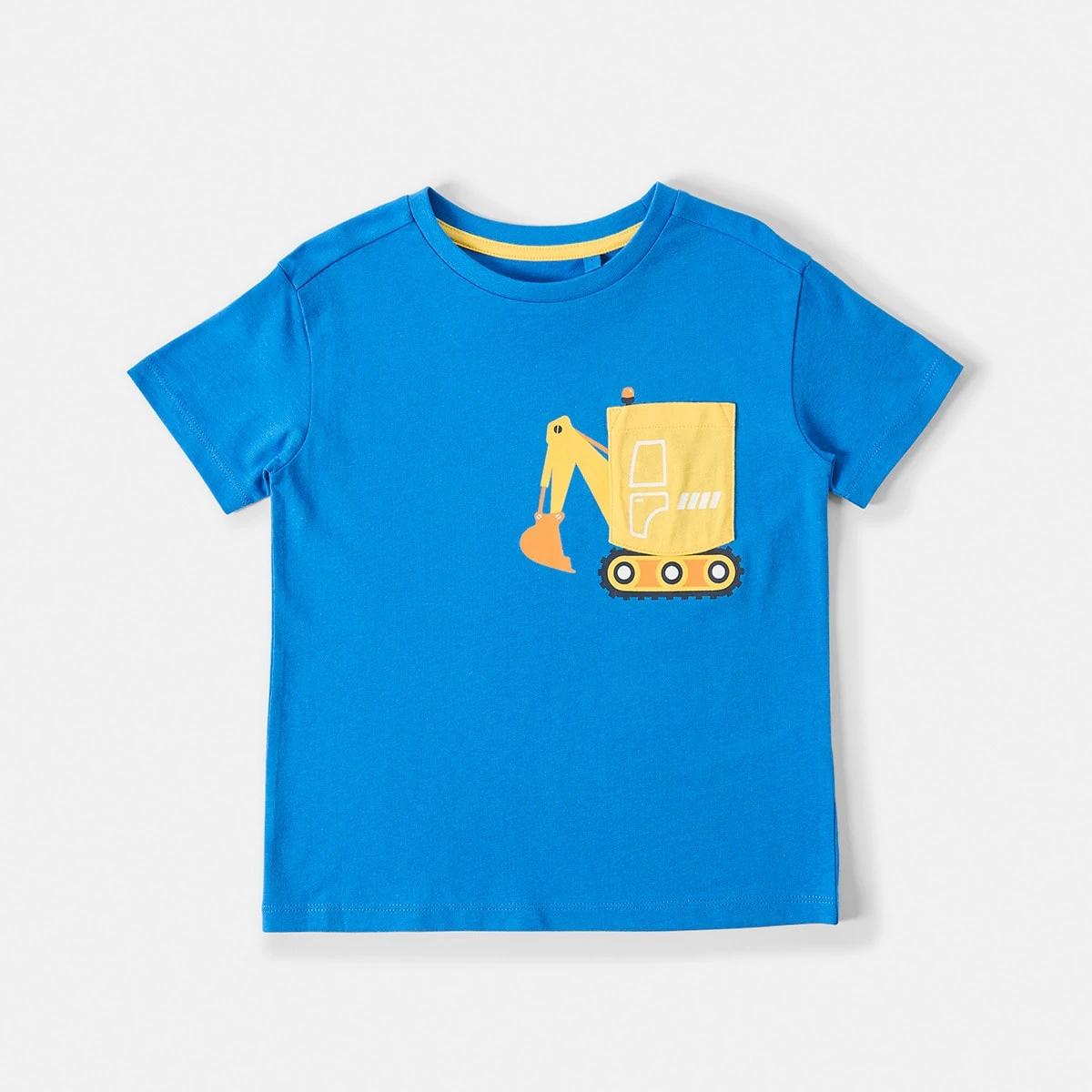 7 Novelty Pocket T-shirt Frnch Dig, 7 of 8