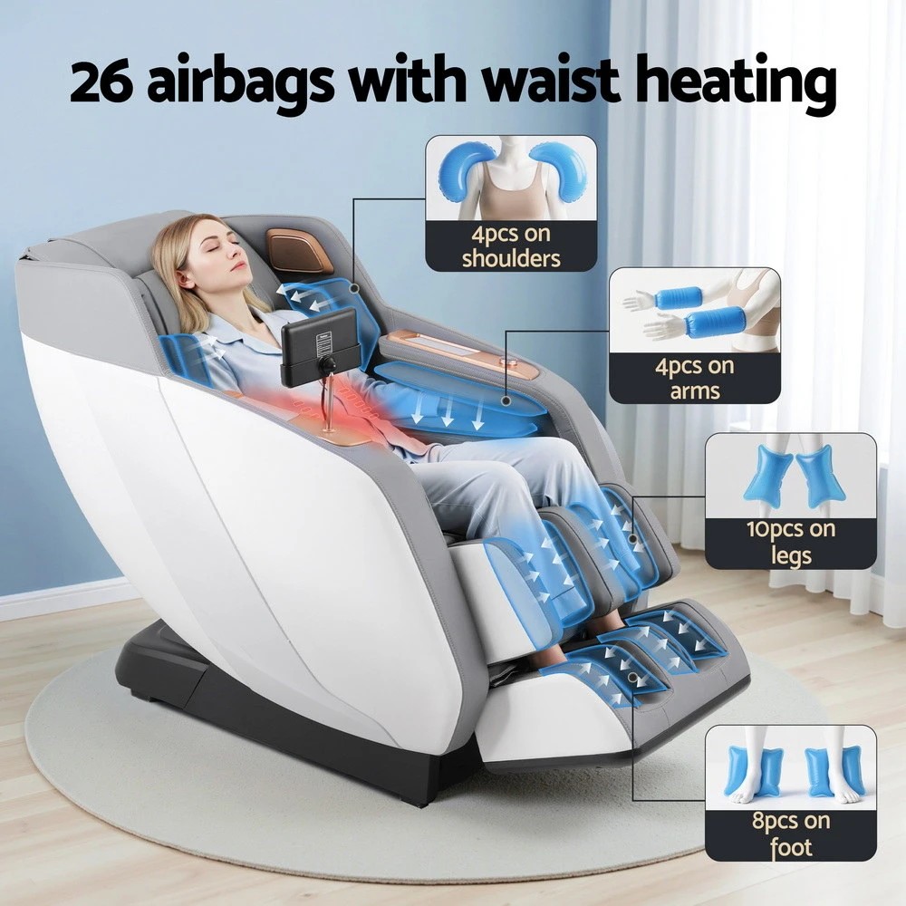 8 Livemor Massage Chair Electric Recliner Double Core Mechanism Massager ROWA - Multi, 8 of 10