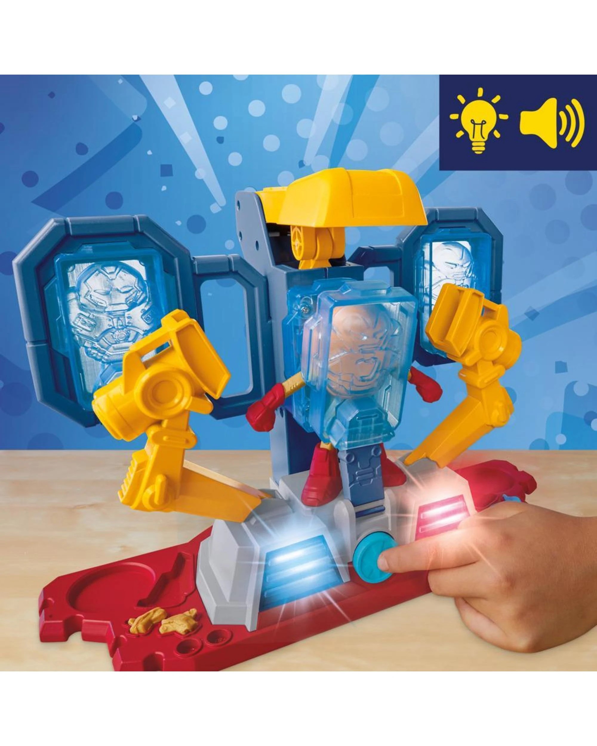 5 Play-Doh Marvel Iron Man Armour Maker Lab, 5 of 9
