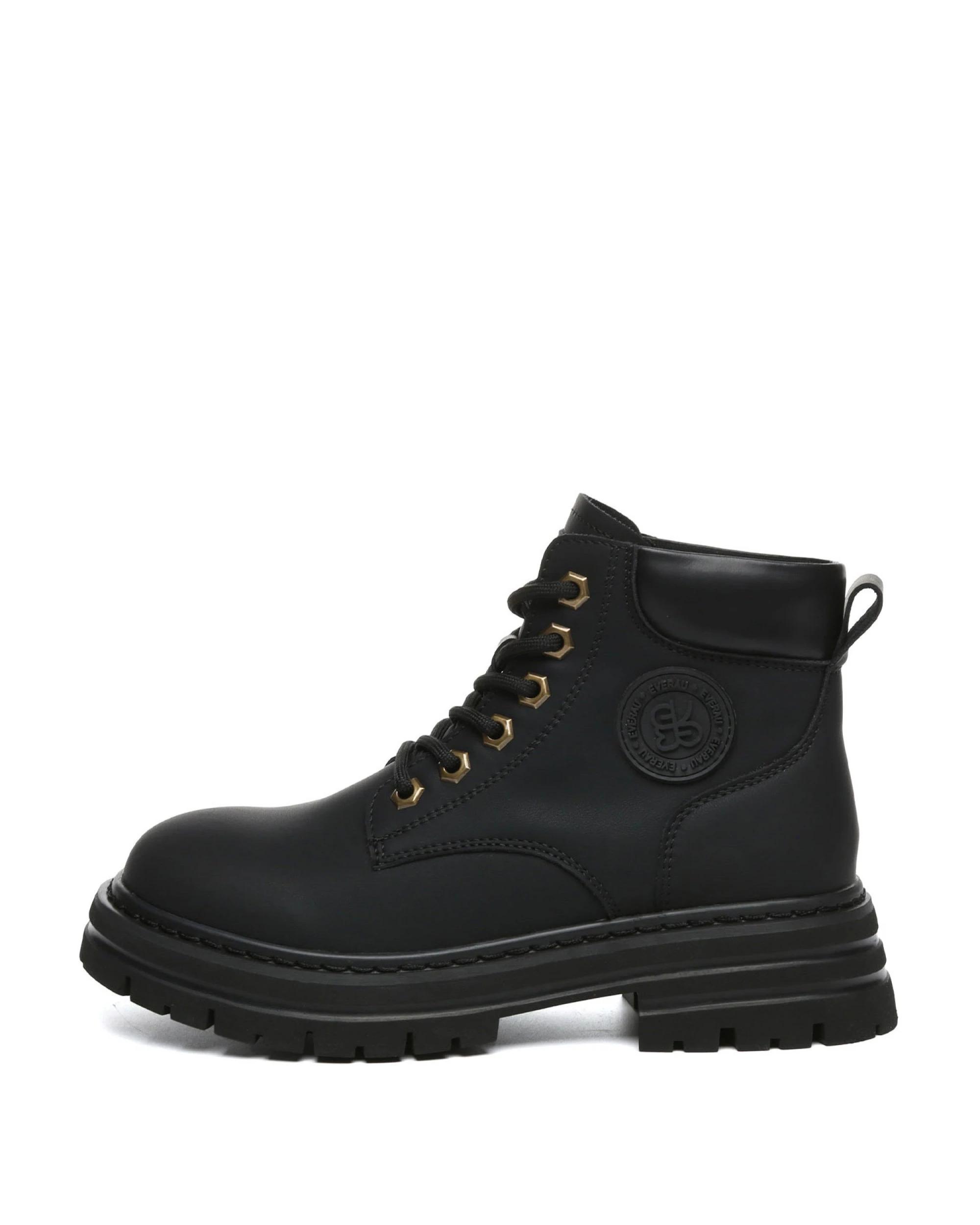 4 Everau Unisex Stephanie Boots BLACK, 4 of 5