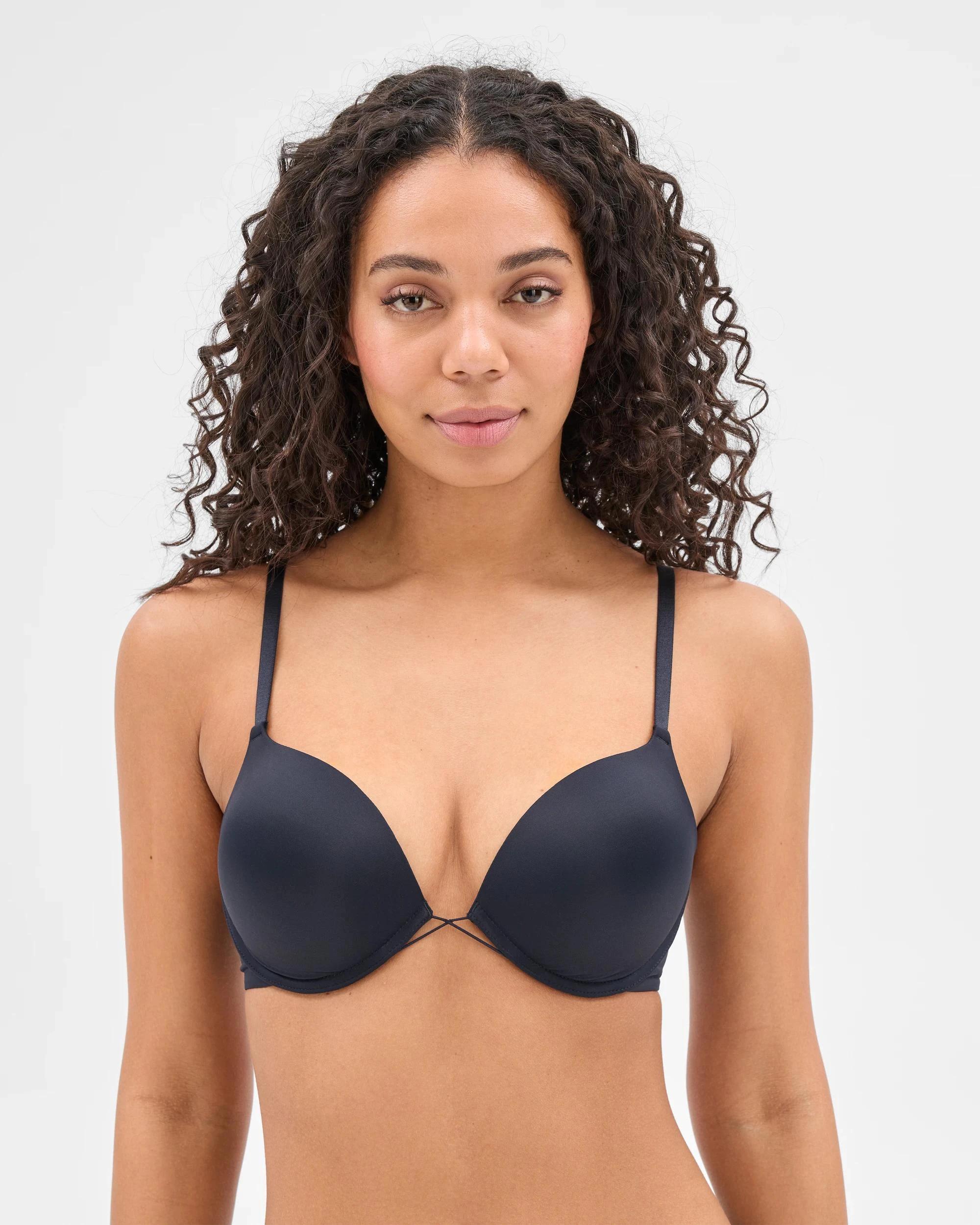 1 Target Womens Super Push Up Bra BLACK, 1 of 4