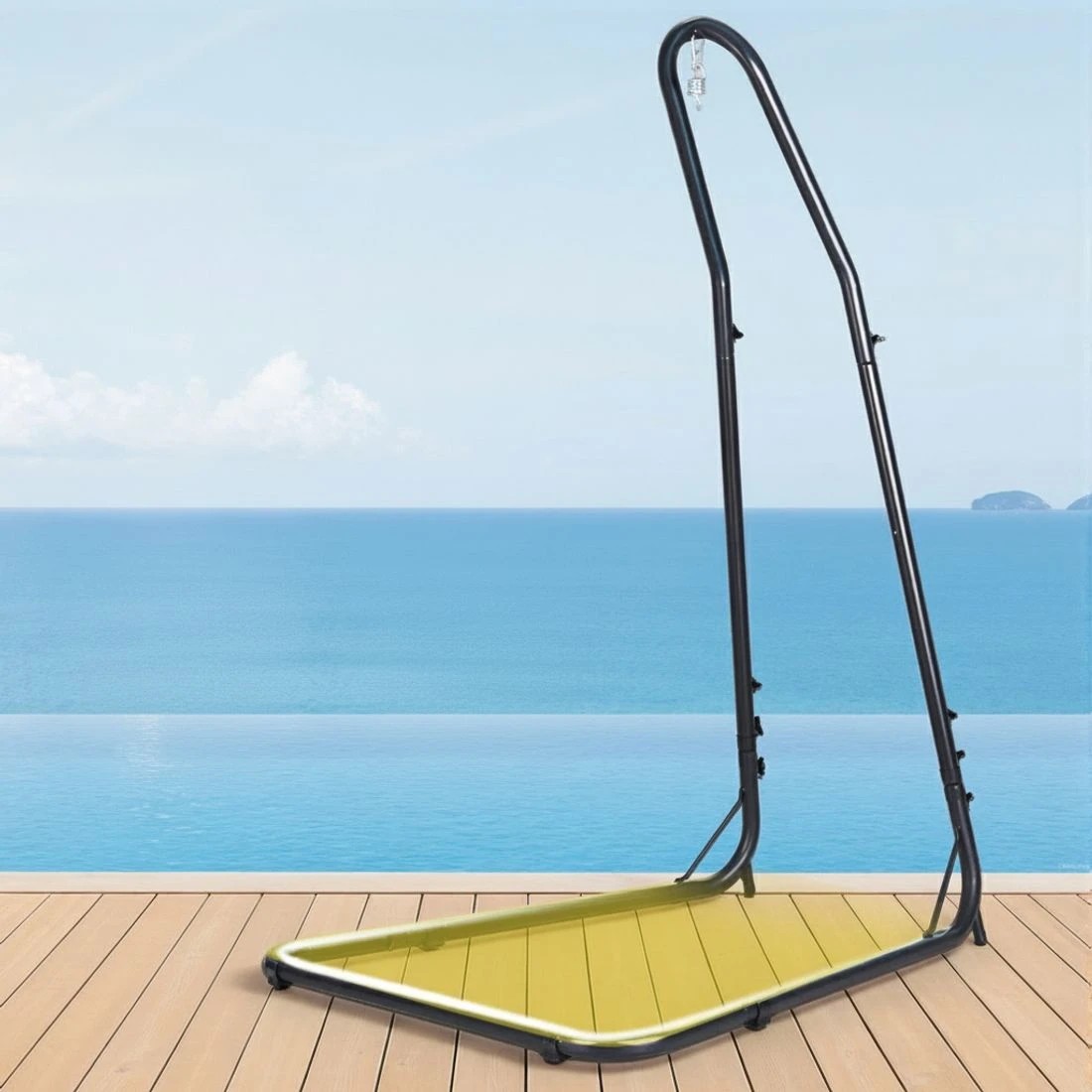 5 Gardeon Hammock Hanging Chair with Heavy Duty Steel Stand - - Multi, 5 of 6