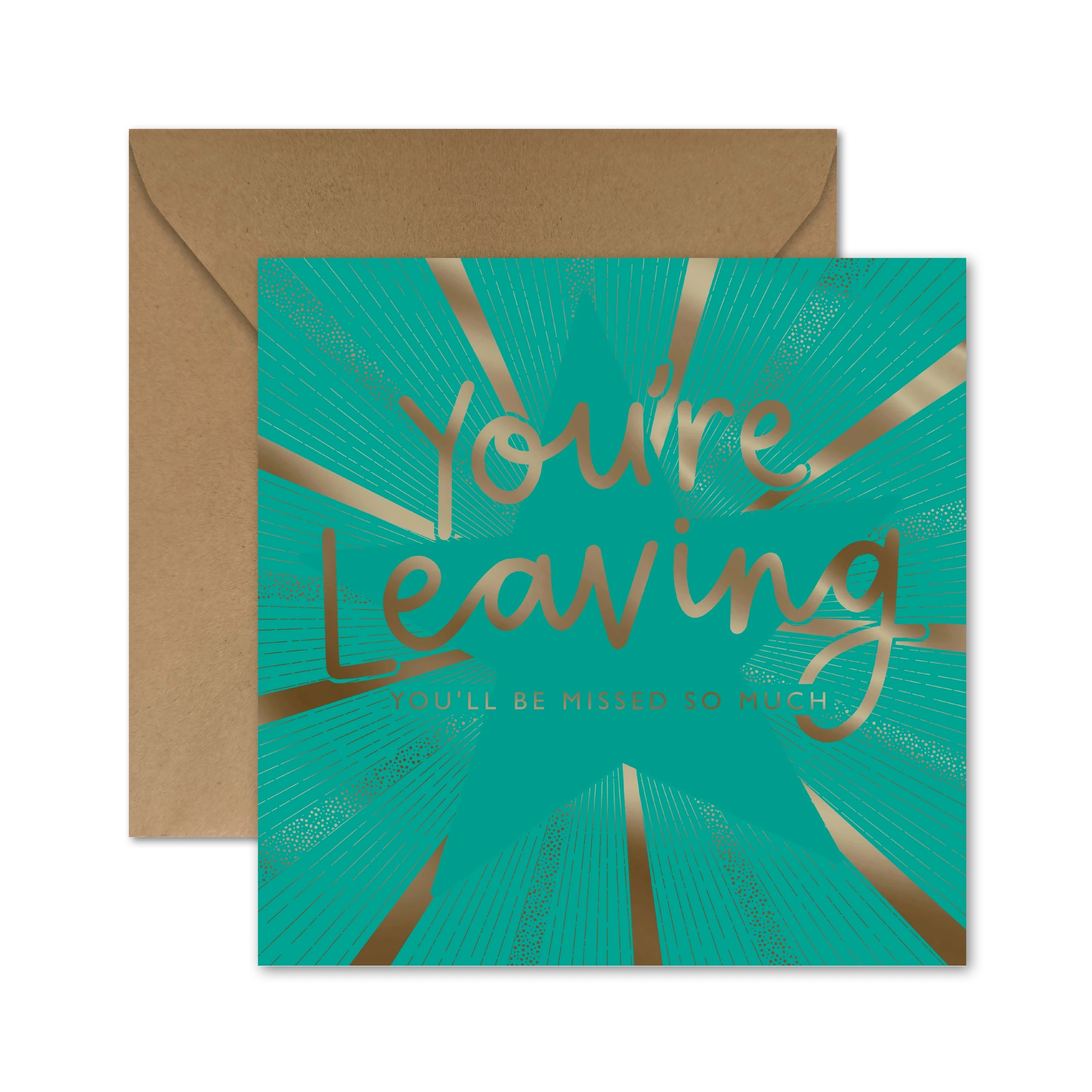 1 Hallmark Greeting Card - You're Leaving, 1 of 3