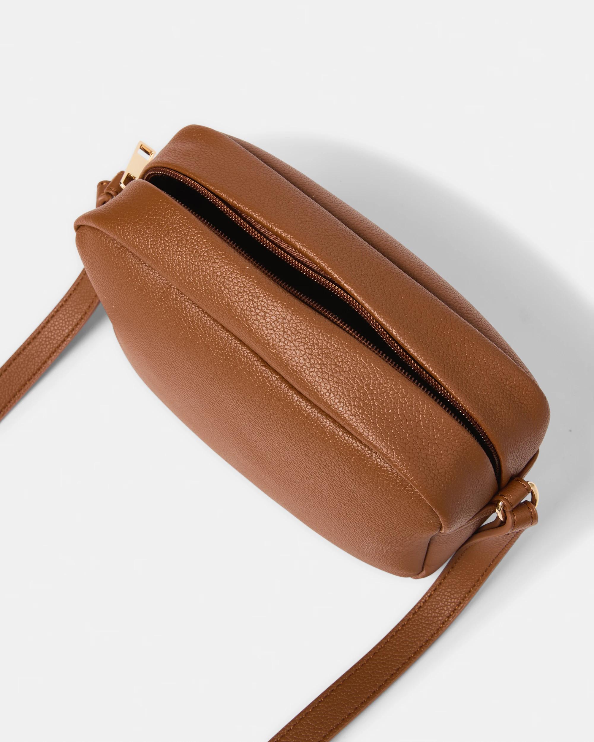 4 Crossbody Bag Rich Tan, 4 of 5