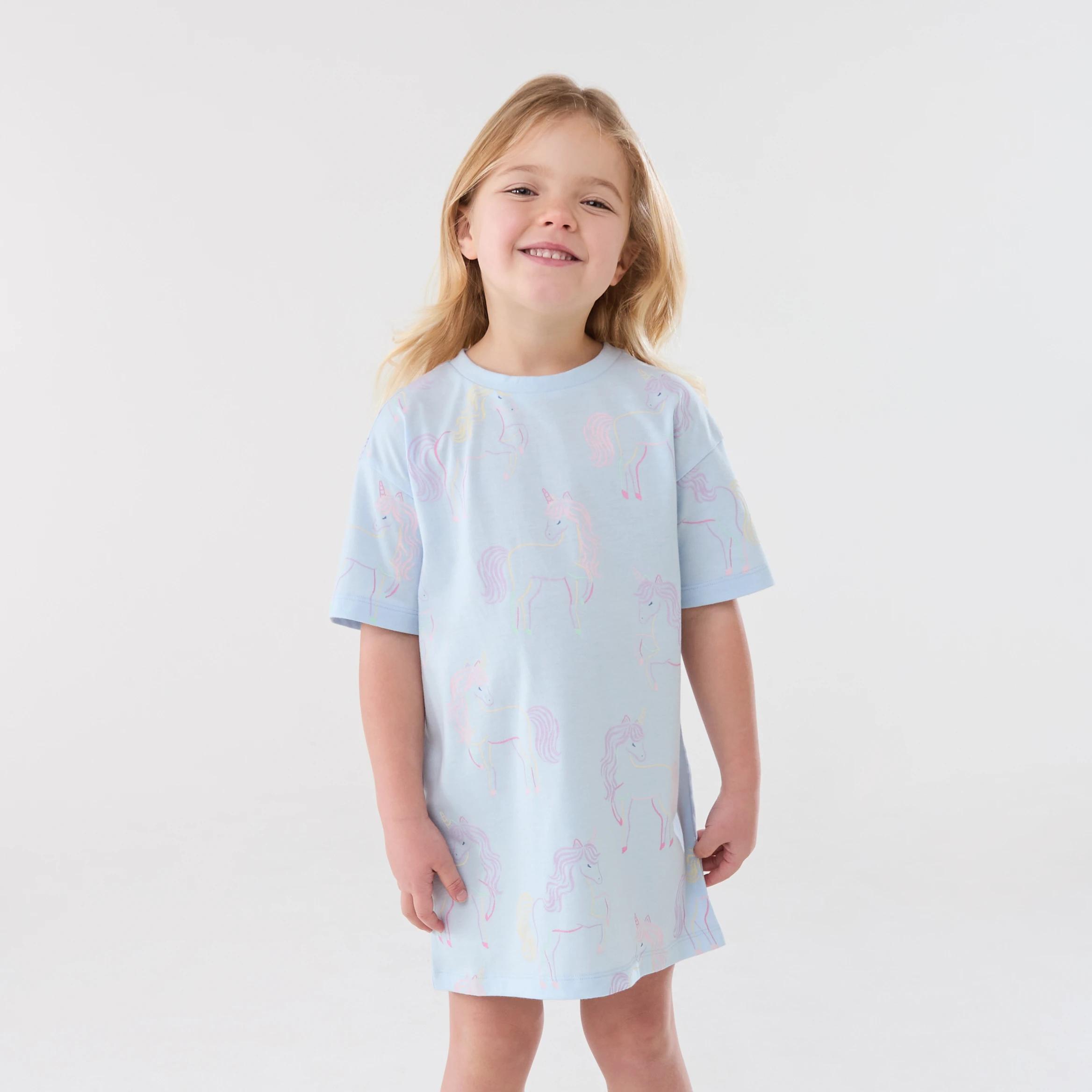 1 Nightie BLUE UNICORN, 1 of 8