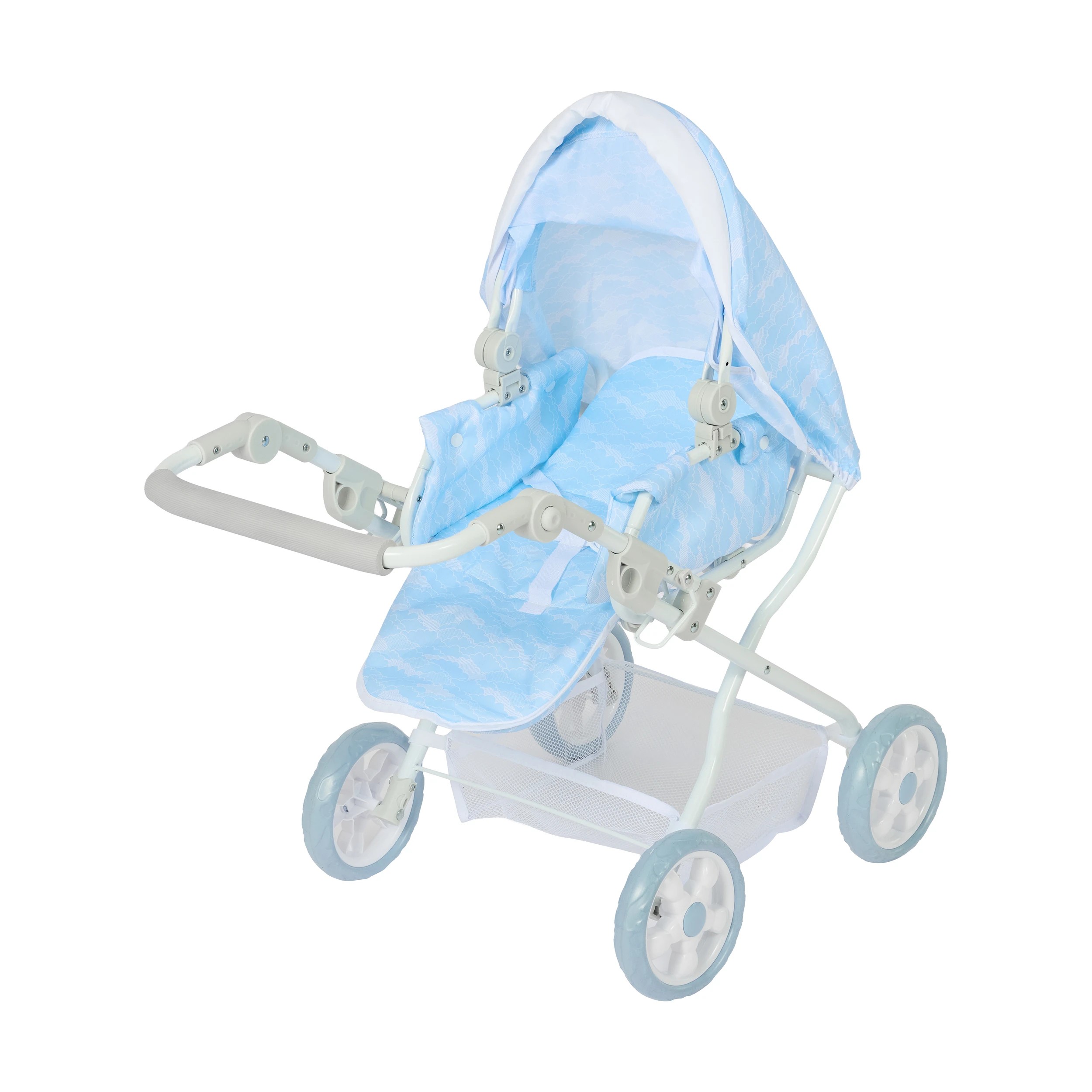 7 4 Piece Deluxe Toy Pram and Bag Set, 7 of 9