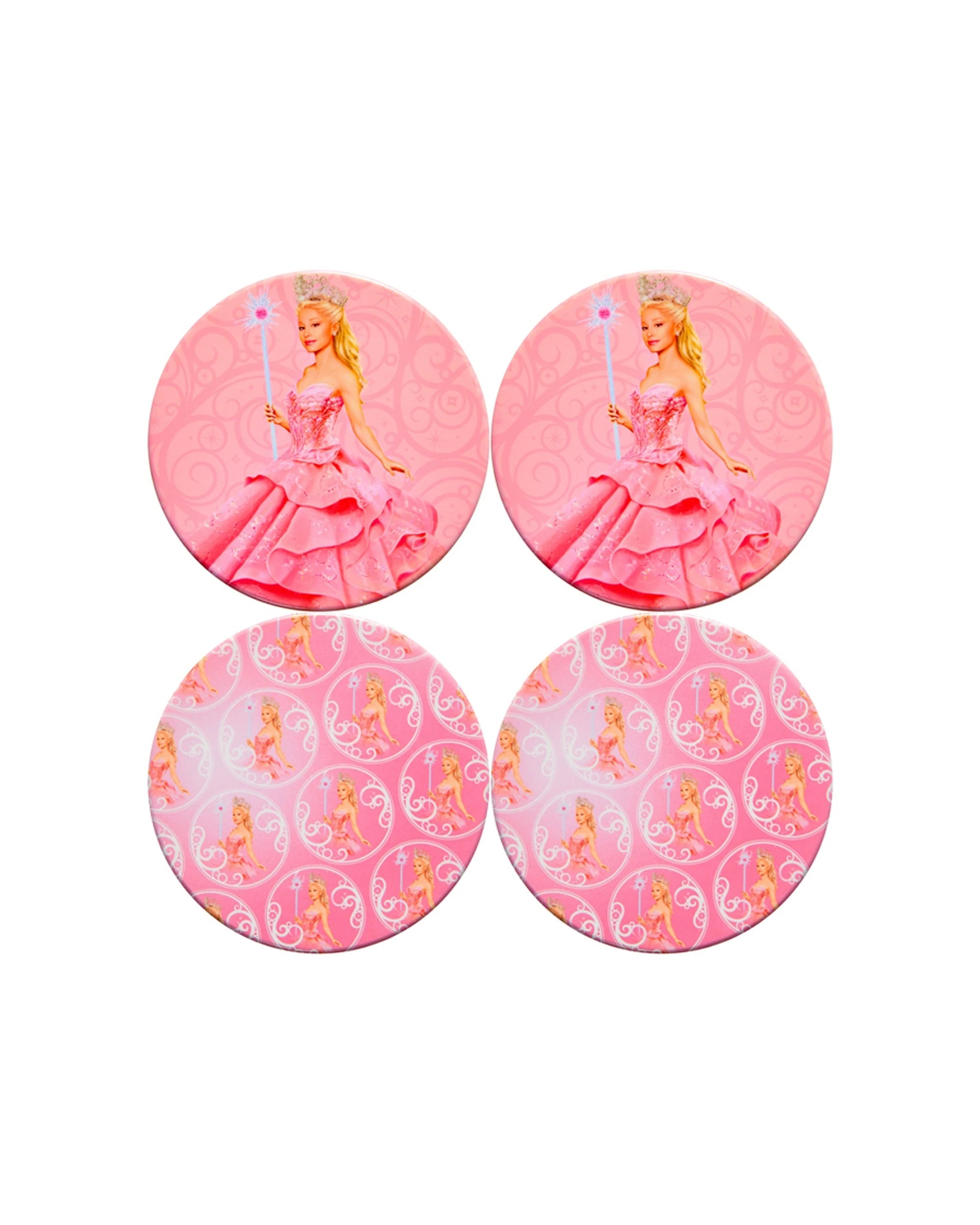 1 Maxwell & Williams Set Of 4 Wicked Magical Ceramic Coasters 10cm Glinda
 - Multi, 1 of 3