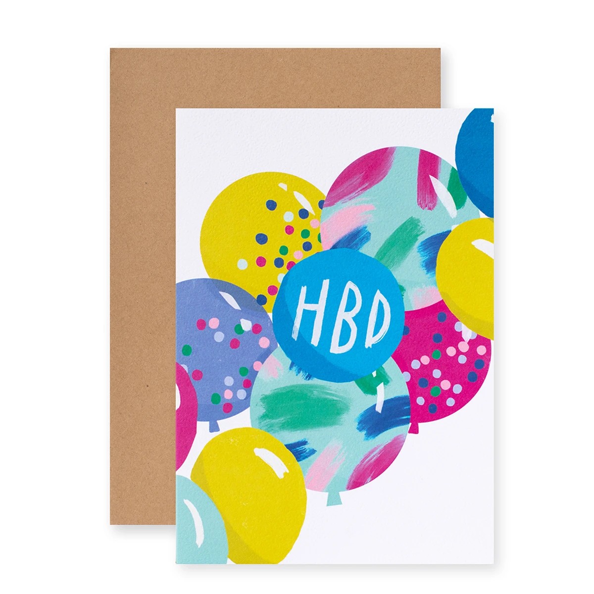 1 Connections from Hallmark Female Birthday Card - Balloon Garland, 1 of 3