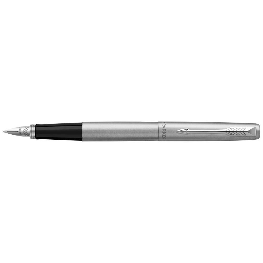 1 Parker Jotter Fountain Pen Stainless Steel Chrome, 1 of 8
