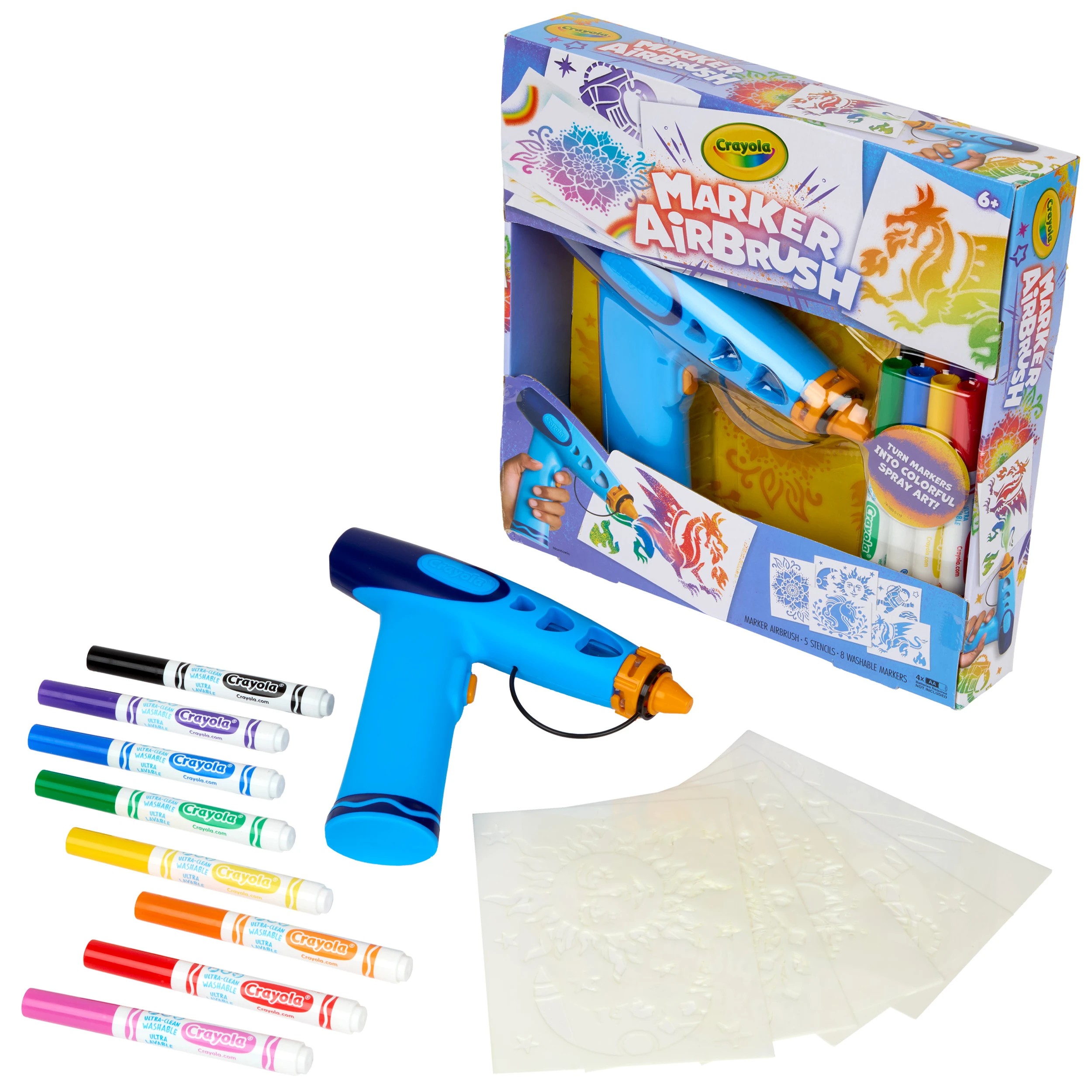7 Crayola Marker Airbrush Sprayer - Multi, 7 of 8