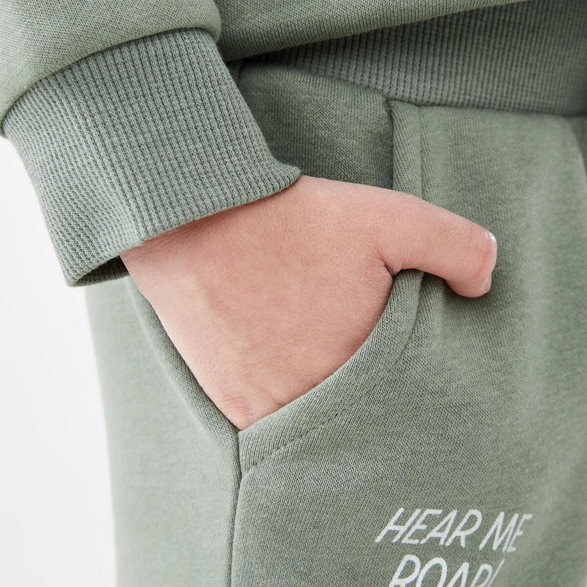 4 Print Trackpants Grn Dino, 4 of 8