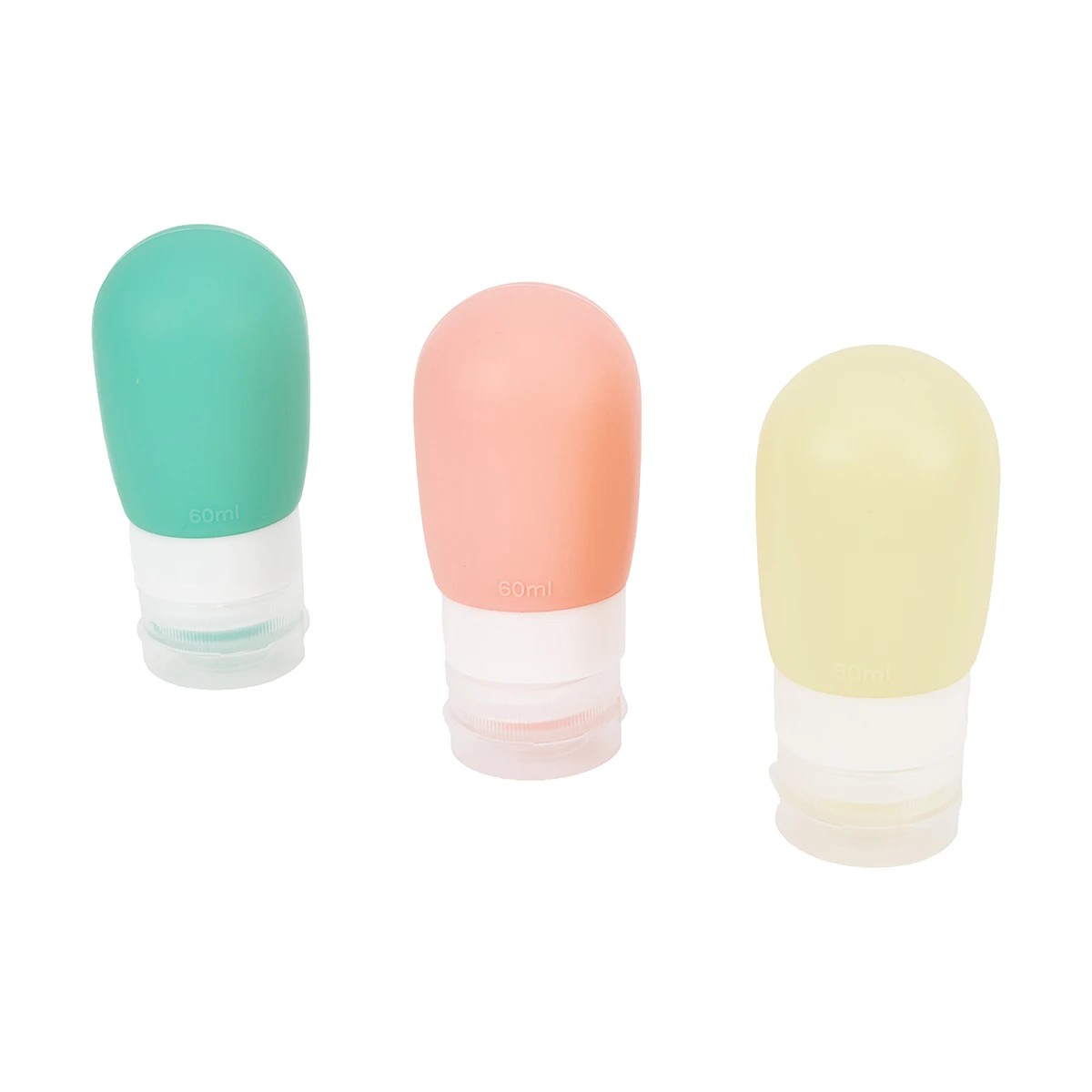 3 OXX Travel Solutions 3 Pack Travel Bottle Set, 3 of 9
