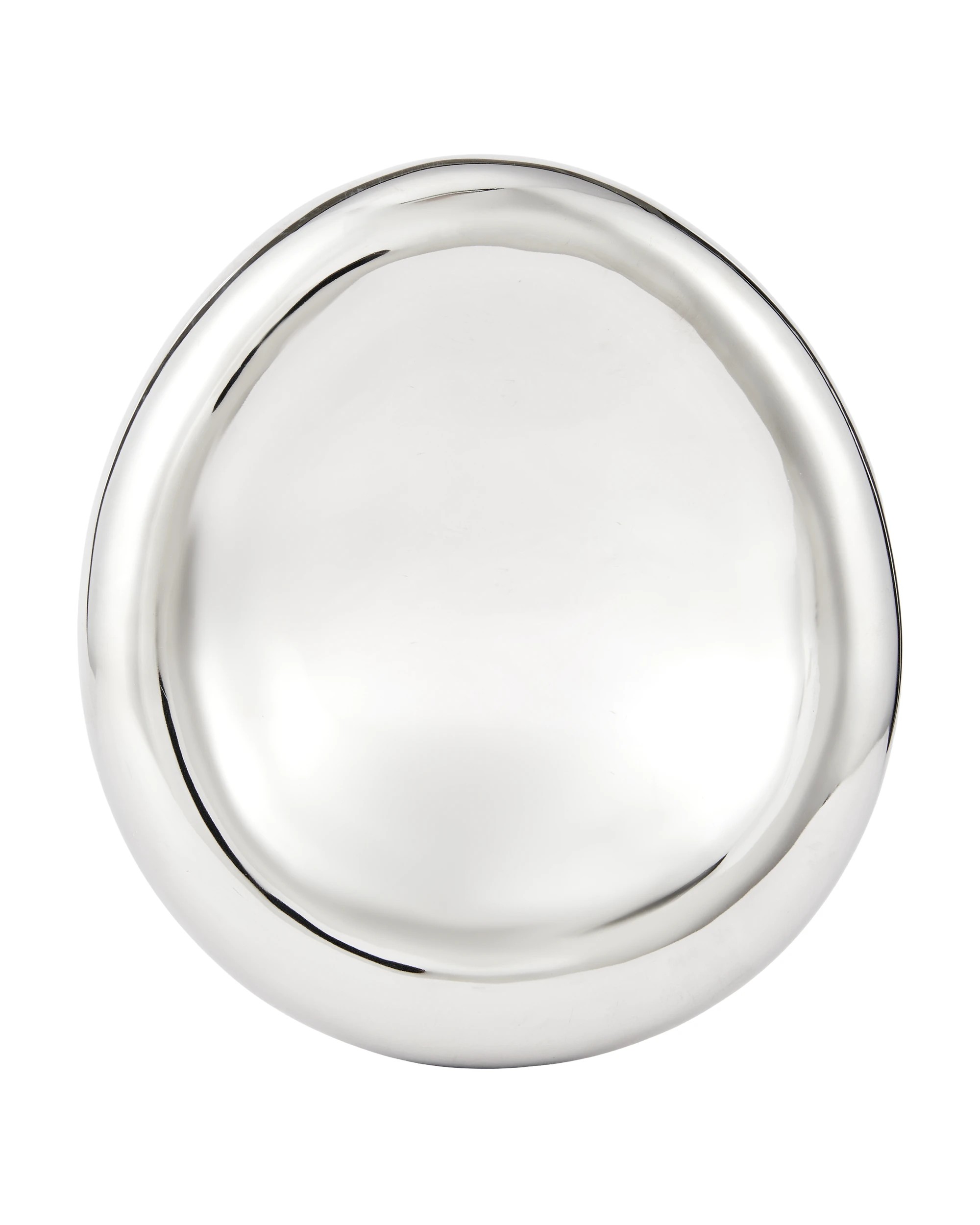 4 Chrome Look Decor Bowl, 4 of 5