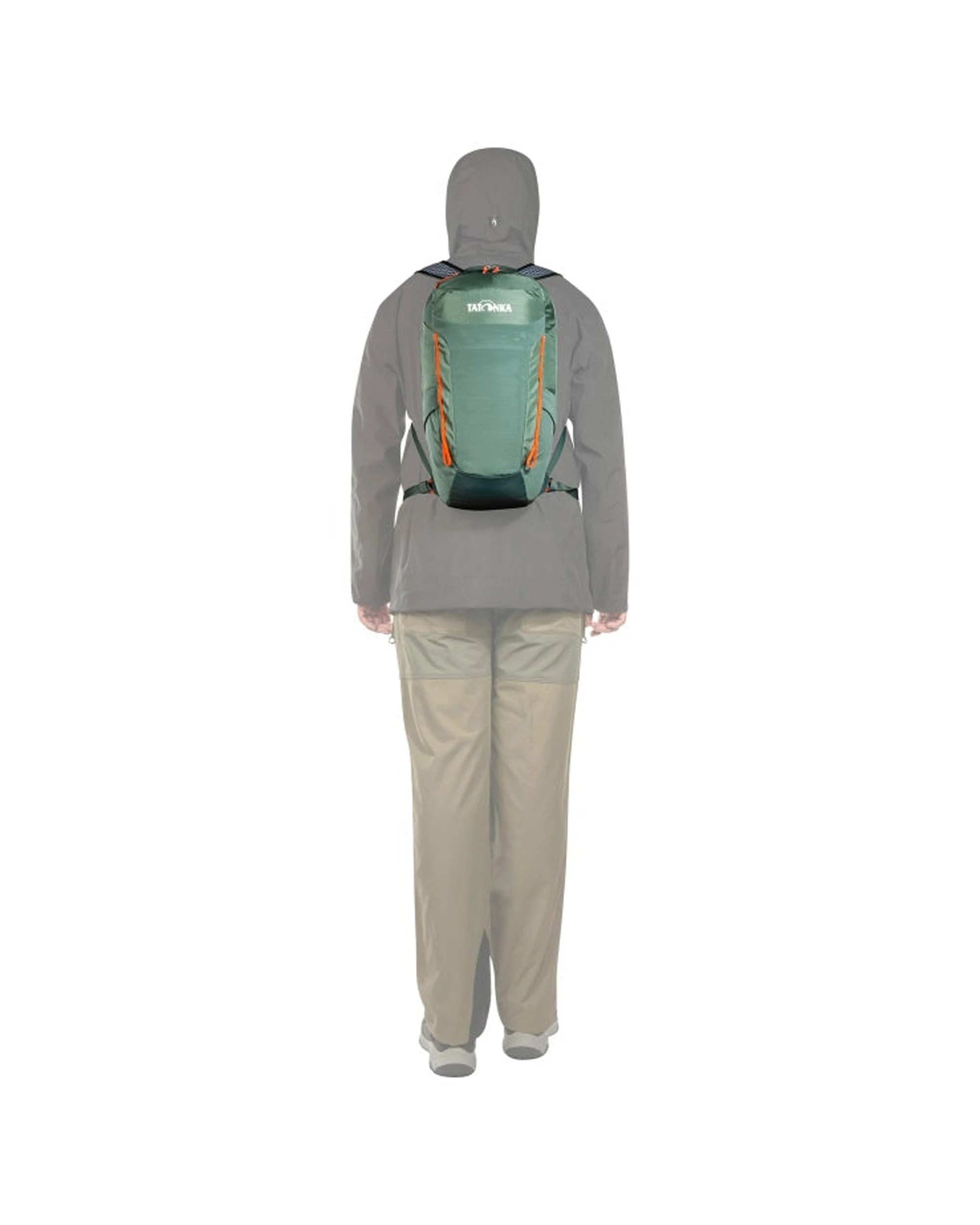 5 Tatonka Active Pack 15 Daypack 15L Lightweight Outdoor Travel Backpack - Green, 5 of 10