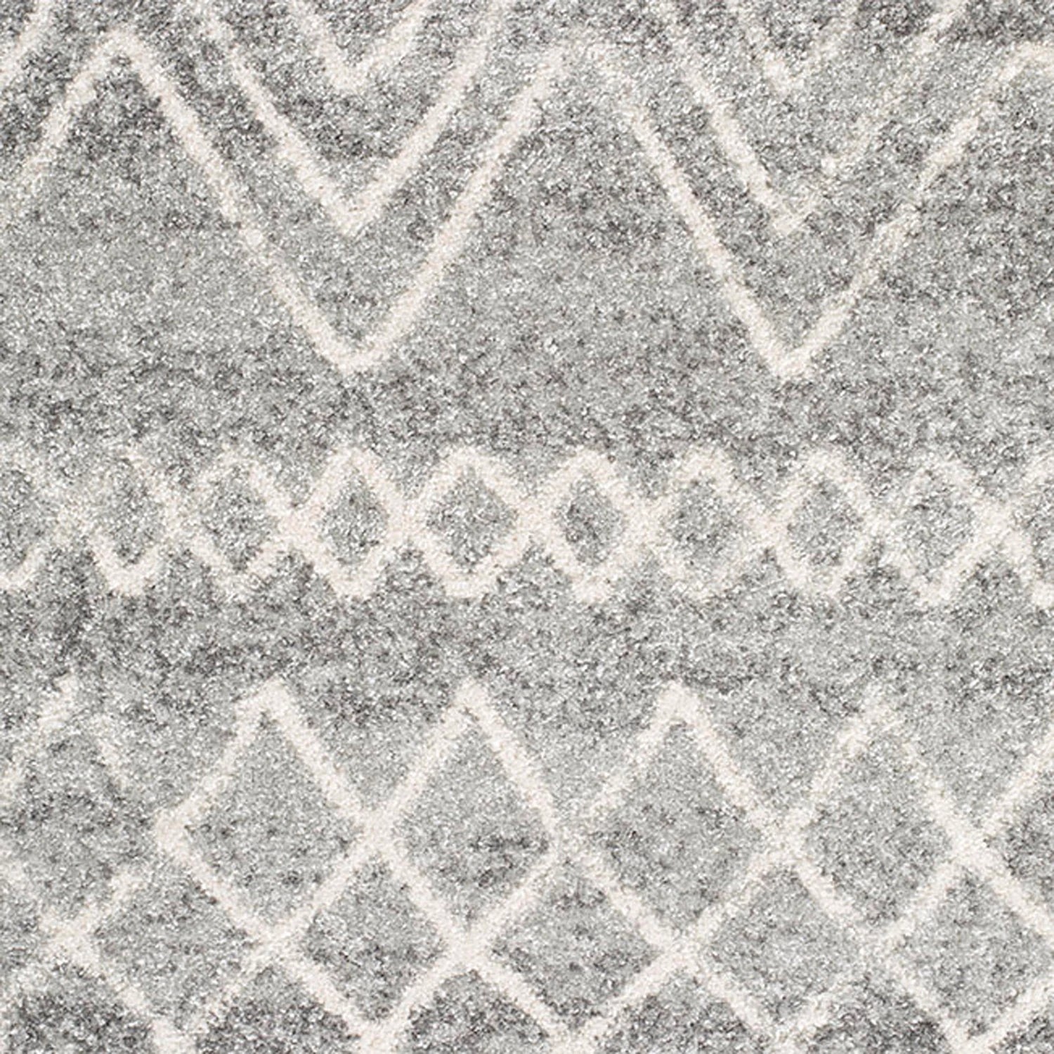 3 Common Ground Rugs Bluebay 453 200x200cm - Medium Round Power Loomed Pet Friendly Rug - Silver, 3 of 9