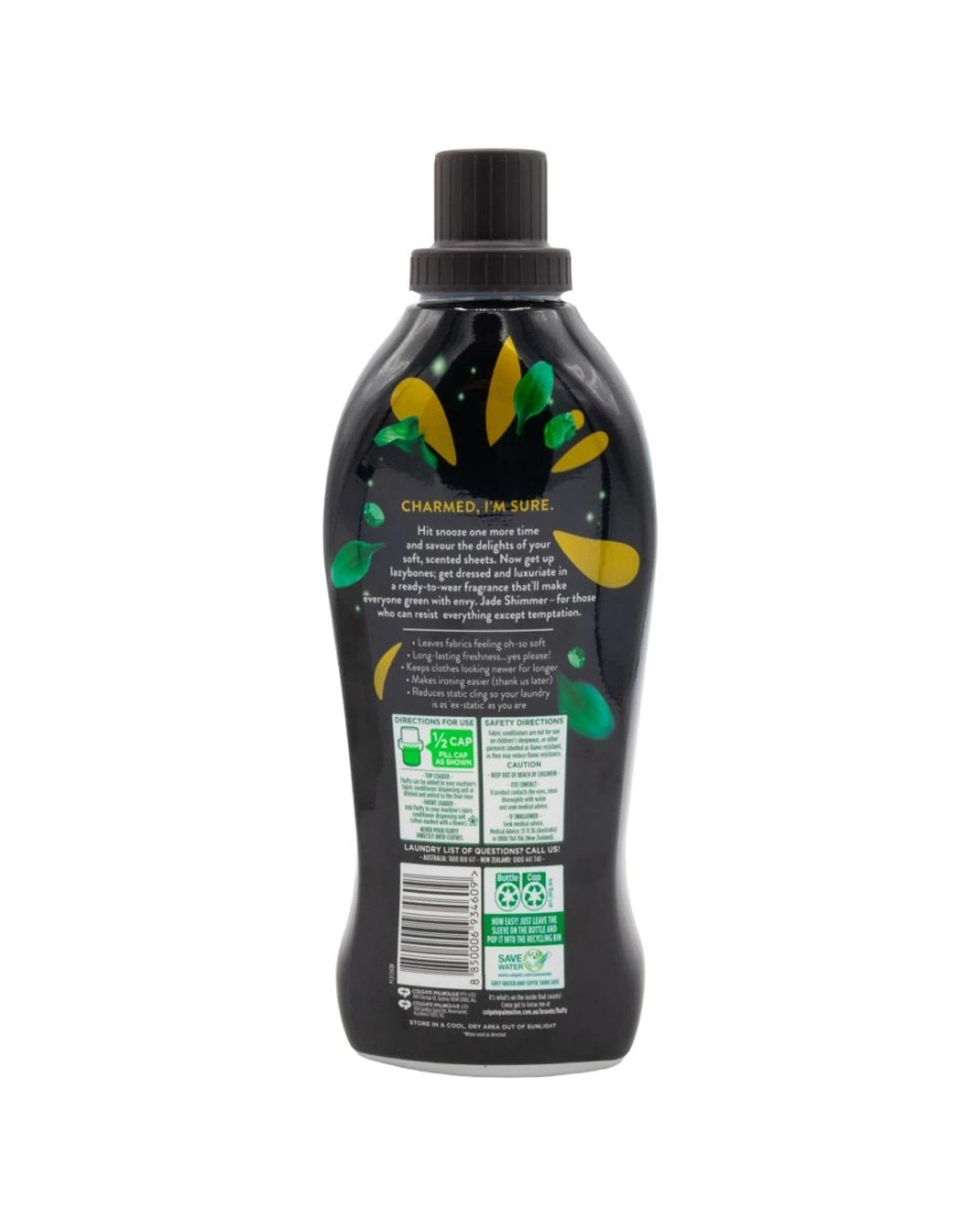 3 Fluffy 8PK Fabric Conditioner Concentrated Temptations Jade Shimmer 1L - Green, 3 of 3
